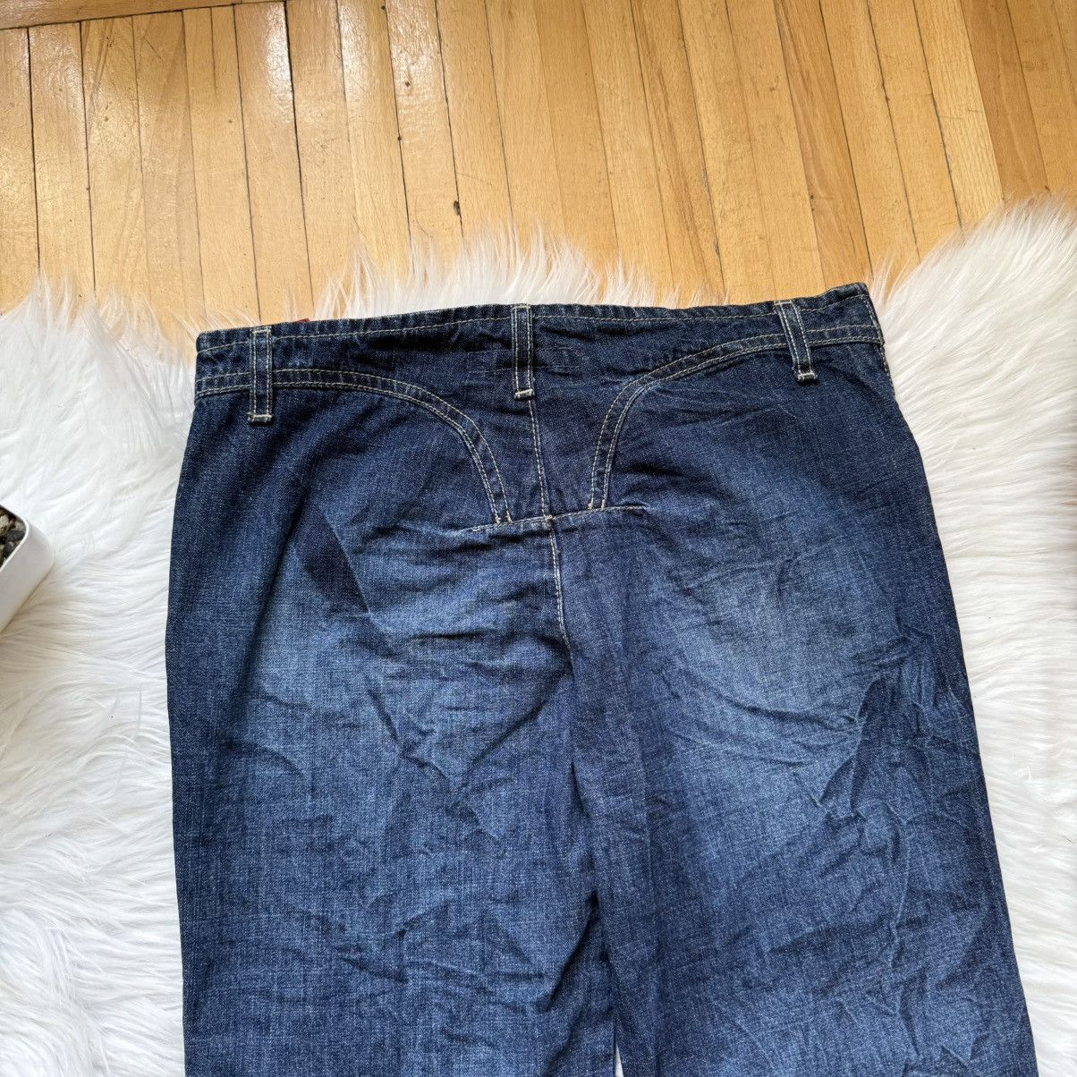 Miss Sixty 📌 Vintage Miss Sixty Jeans Flared Washed 00s Low Rice Size 30" / US 8 / IT 44 - 16 Thumbnail