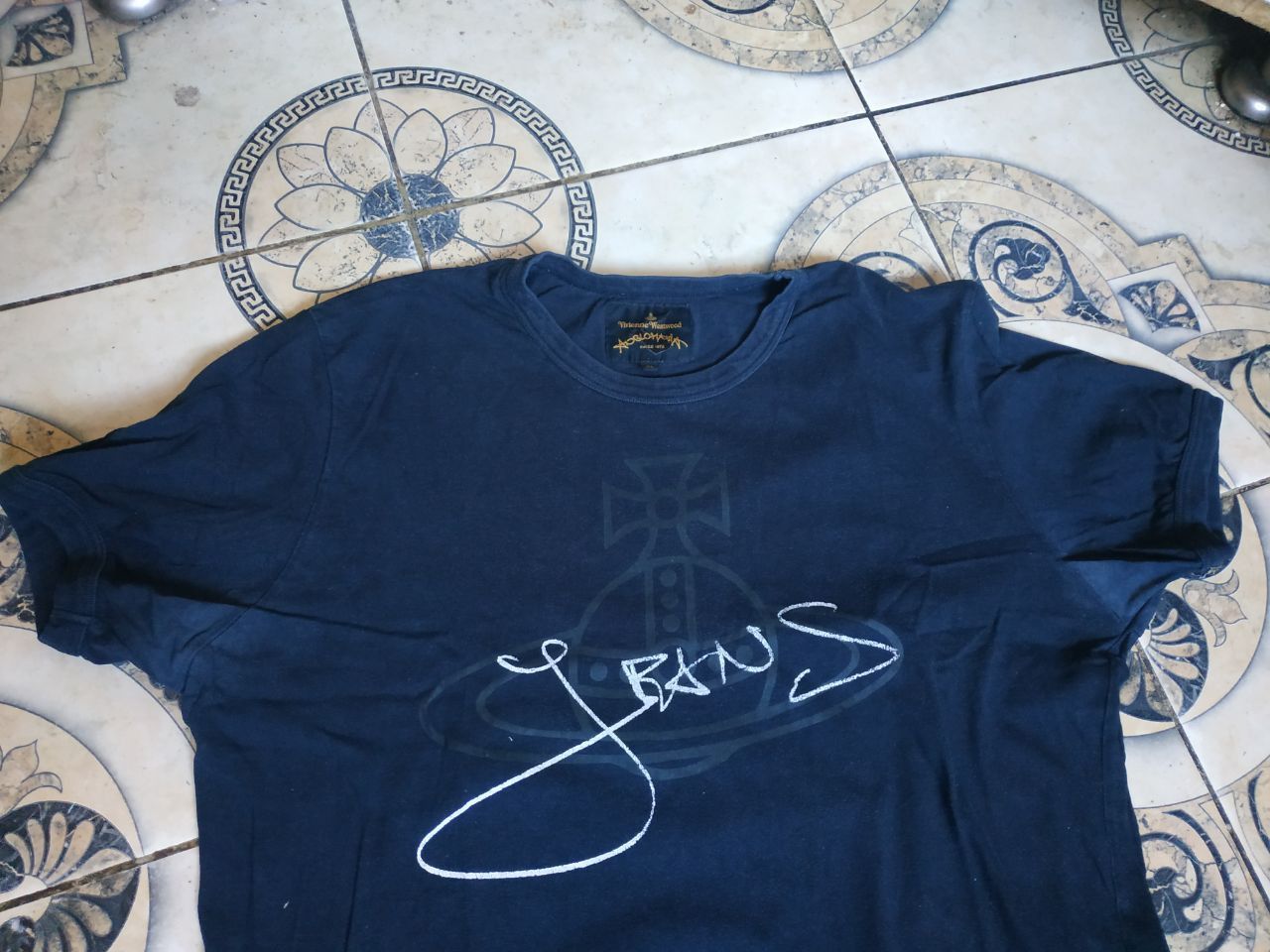 Vivienne Westwood Vivienne Westwood Anglomania Orb Jeans T-Shirt Authentic Size US XL / EU 56 / 4 - 5 Thumbnail
