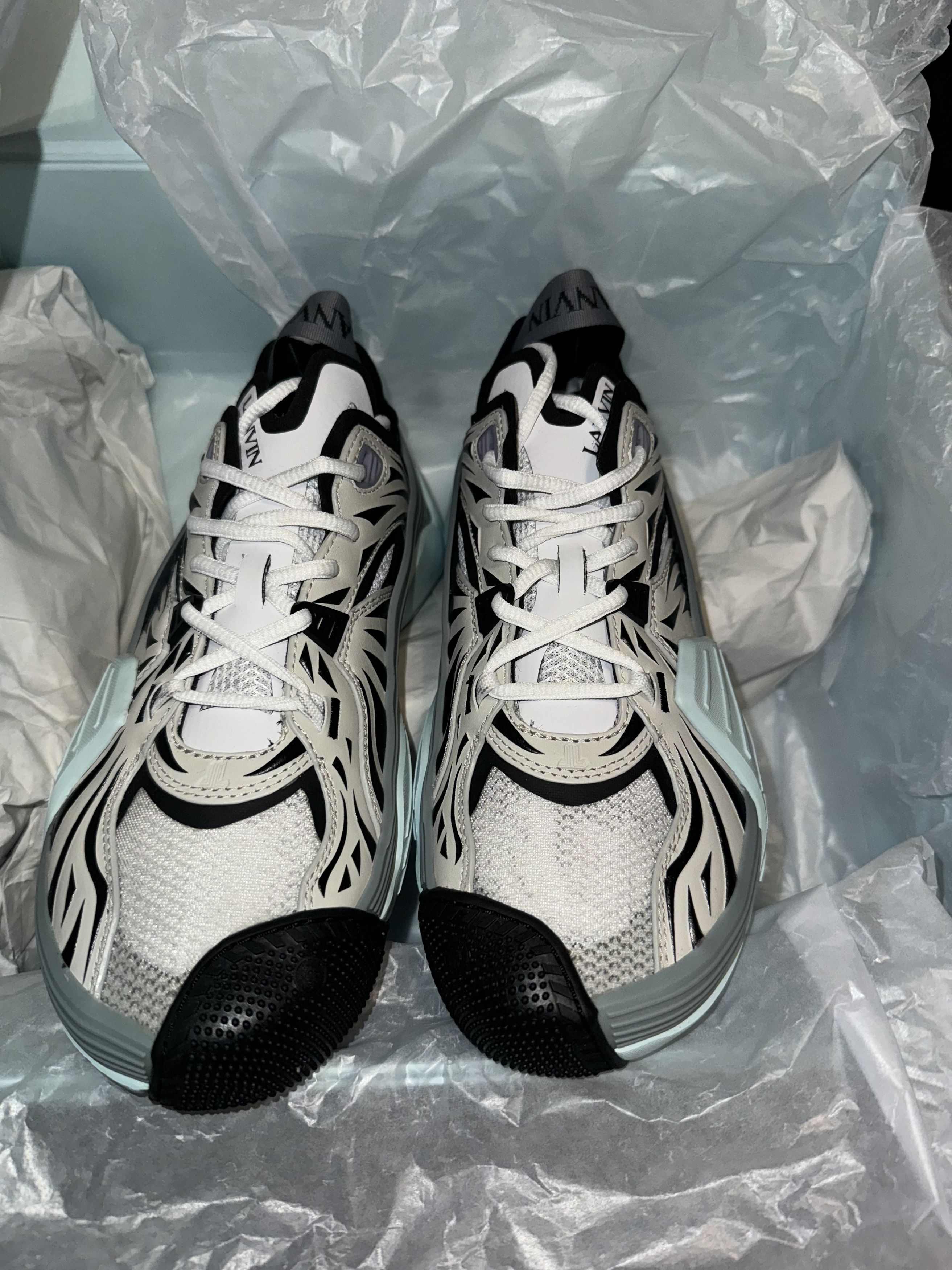 Lanvin Lanvin Flash-X Sneakers Blue Size US 6 / EU 39 - 5 Thumbnail