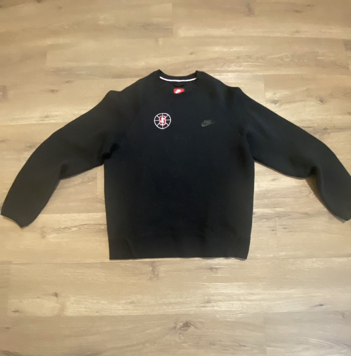 Nike Medium black Stanford Nike crewneck Size US M / EU 48-50 / 2 - 1 Thumbnail