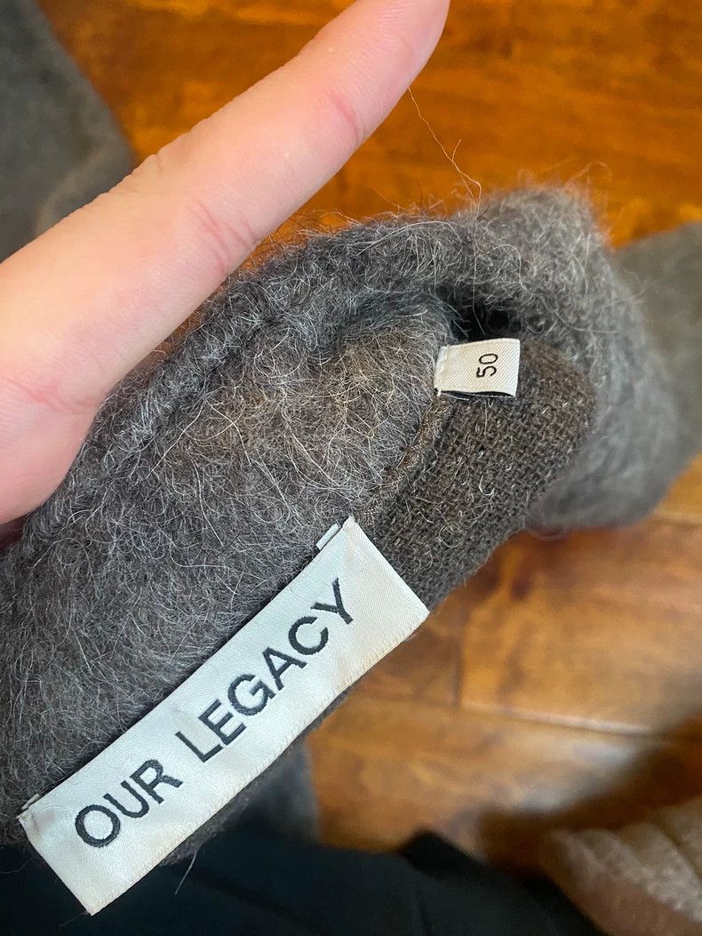 Our Legacy our legacyMa Hai Fur Gray Sweate 2503-Nextarrow Size US M / EU 48-50 / 2 - 2 Thumbnail
