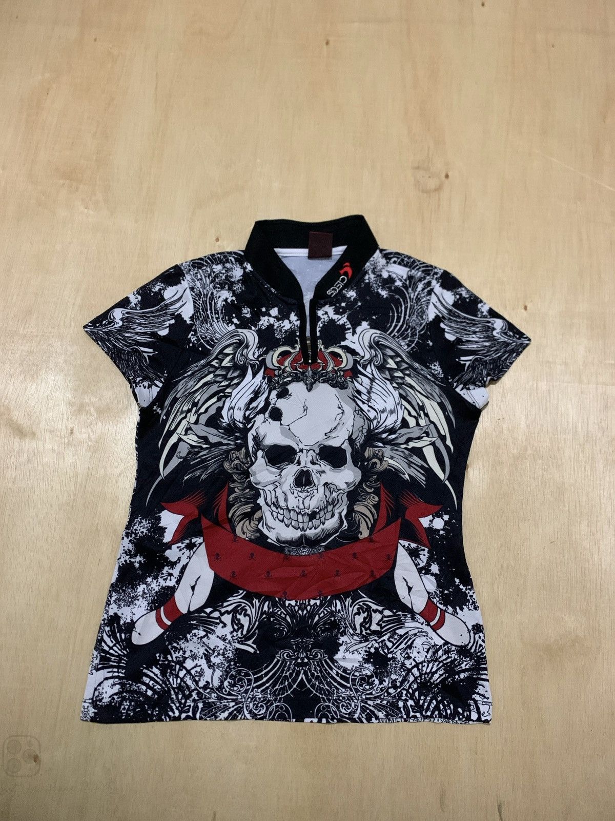 Hysteric Glamour × If Six Was Nine × Japanese Brand Ssosio Japan skull Full print Punk Style Polyester Size US S / EU 44-46 / 1 - 1 Thumbnail