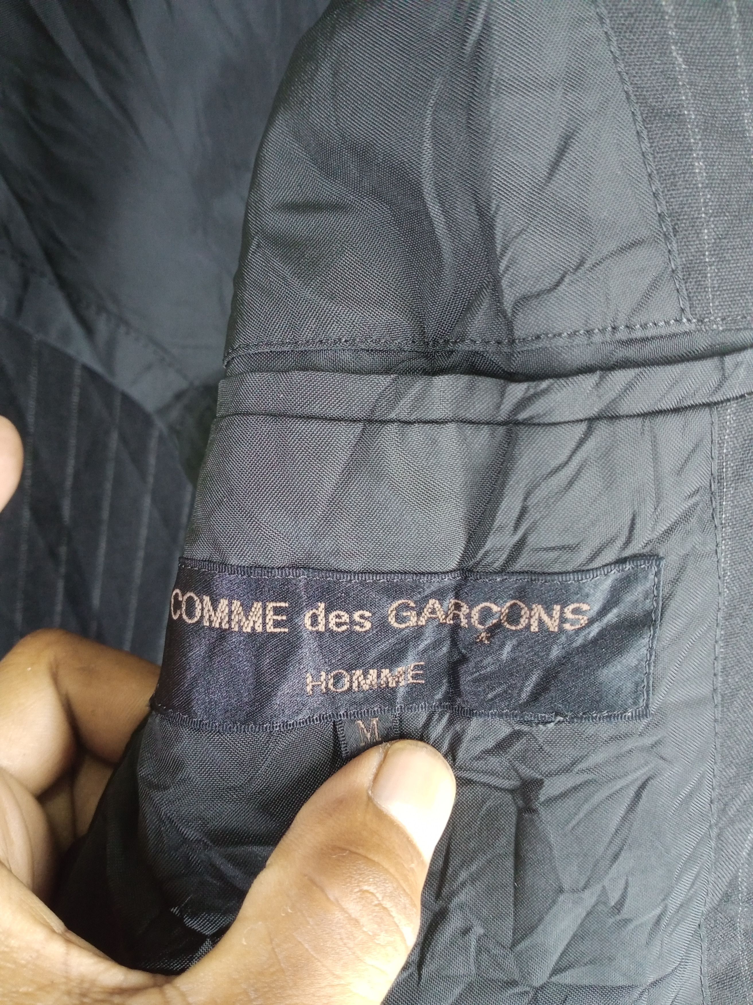 Comme des Garcons Homme Vintage COMME Des GARCONS HOMME Stripes Blazer Size US M / EU 48-50 / 2 - 4 Thumbnail