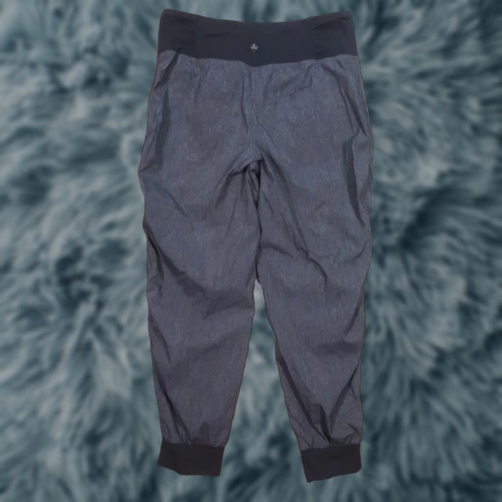 Prana prAna Jogger Pants Womens M Gray Bear Rock Lightweight Stretch Waist EUC Size 32" / US 10 / IT 46 - 1 Thumbnail