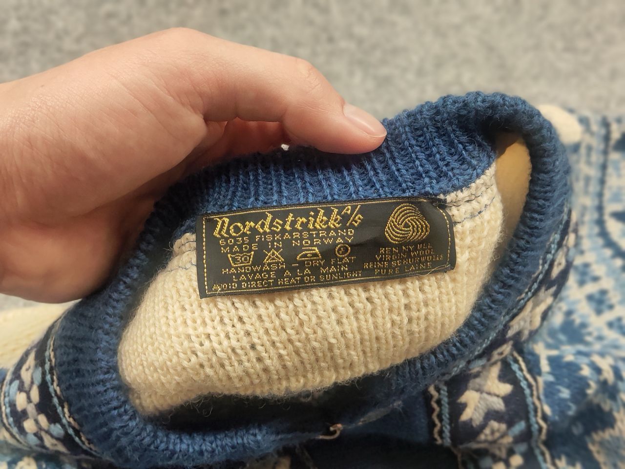 Dale Of Norway Vintage 80's Nordstrikk Knit Wool Sweater Cardigan Norway Size US M / EU 48-50 / 2 - 14 Thumbnail