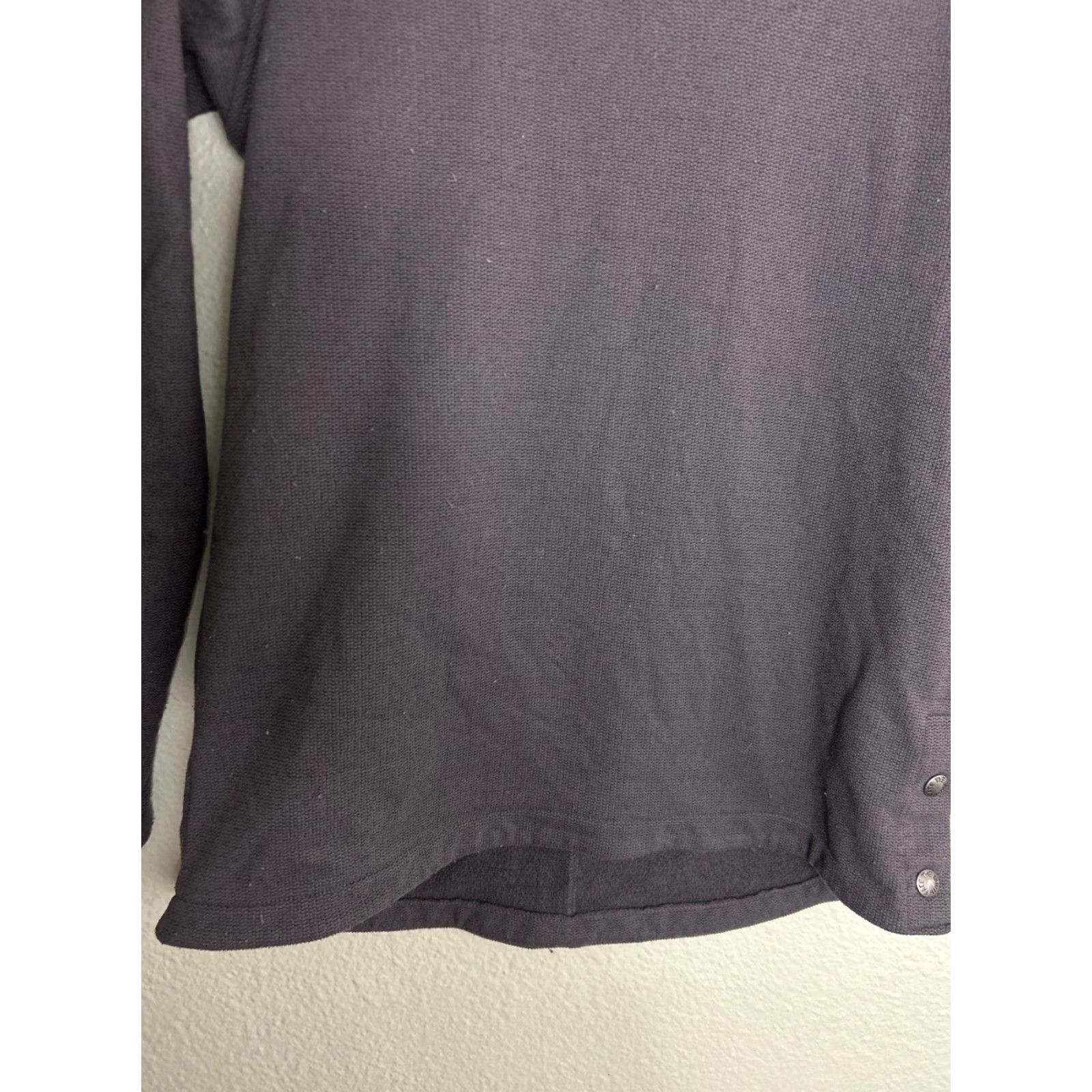 The North Face The North Face Women’s Small Fleece Pullover Hoodie Jacket Gray Knit Stitch Snap Pullover Kangaroo Pockets Logo Size S / US 4 / IT 40 - 5 Thumbnail