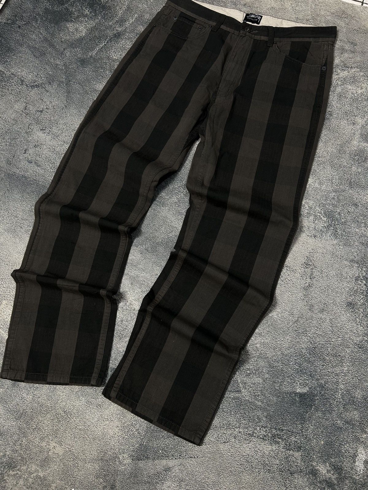 Stussy Stuusy ripstop Stripe Black & Brown Size US 32 / EU 48 - 3 Thumbnail