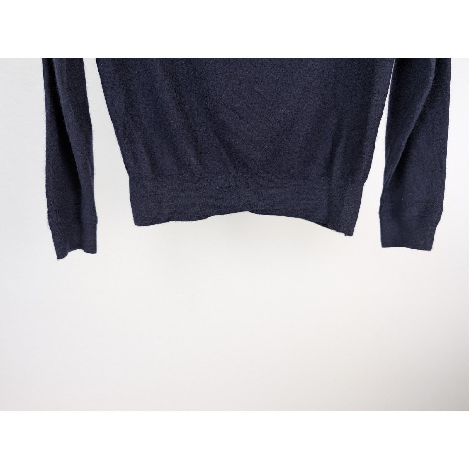 Tom Ford o1rshd1 CC20 Long Sleeve Polo Shirt in Navy Blue Size US L / EU 52-54 / 3 - 12 Thumbnail