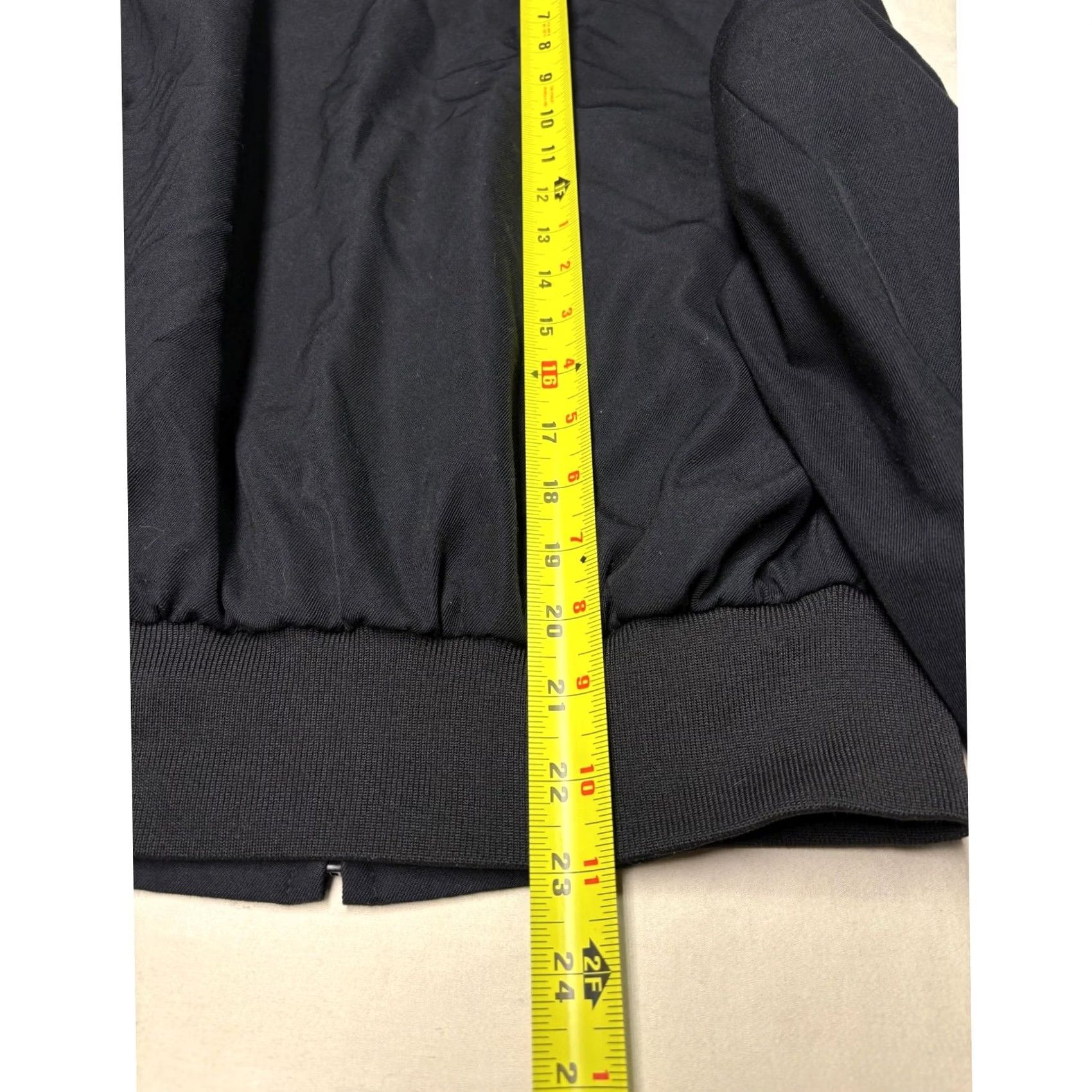 CO Neptune Garment Co. Boston Navy Blue Wool Blend Thinsulate Bomber Jacket Women 12 Size XL / US 12-14 / IT 48-50 - 5 Thumbnail