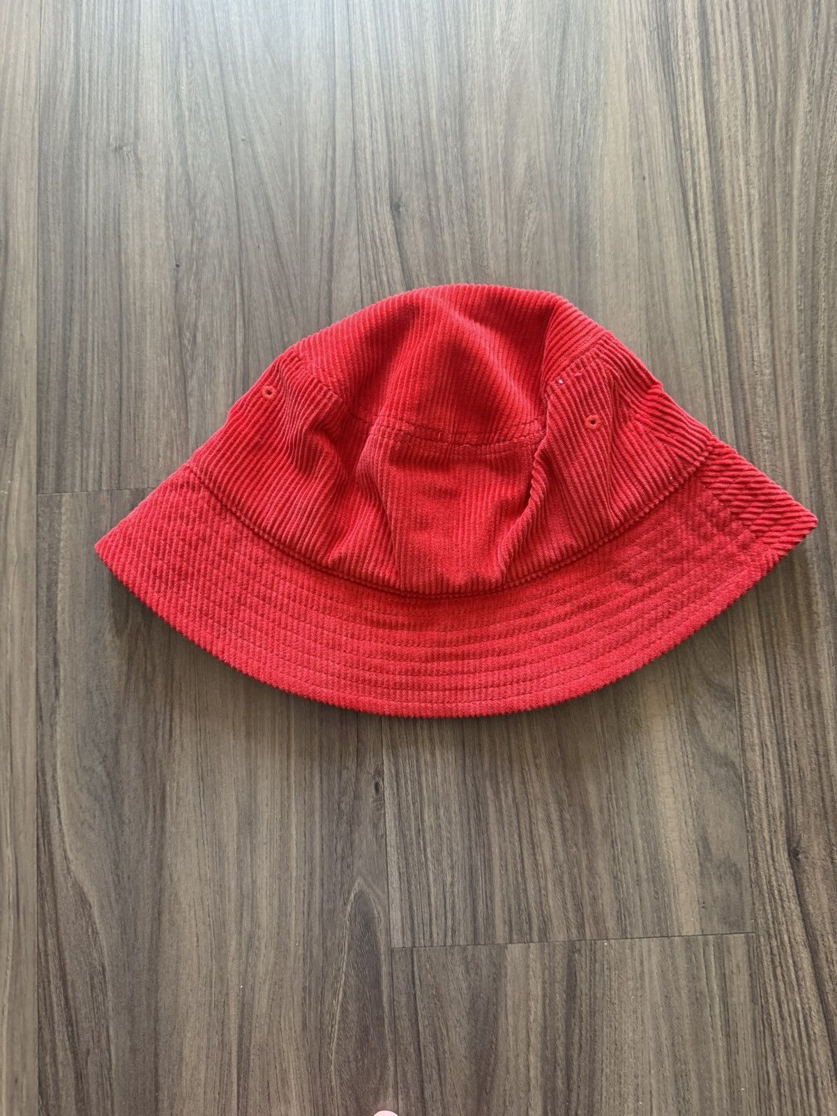 Drew House Drew House Corduroy Bucket Hat Red One Size Smiley Logo Size ONE SIZE - 2 Thumbnail