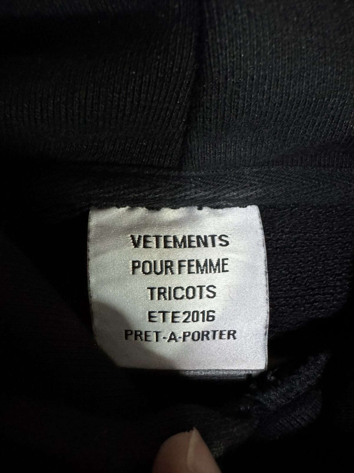 Vetements Vetements OG 2016 Titanic hoodie Size US XS / EU 42 / 0 - 3 Thumbnail