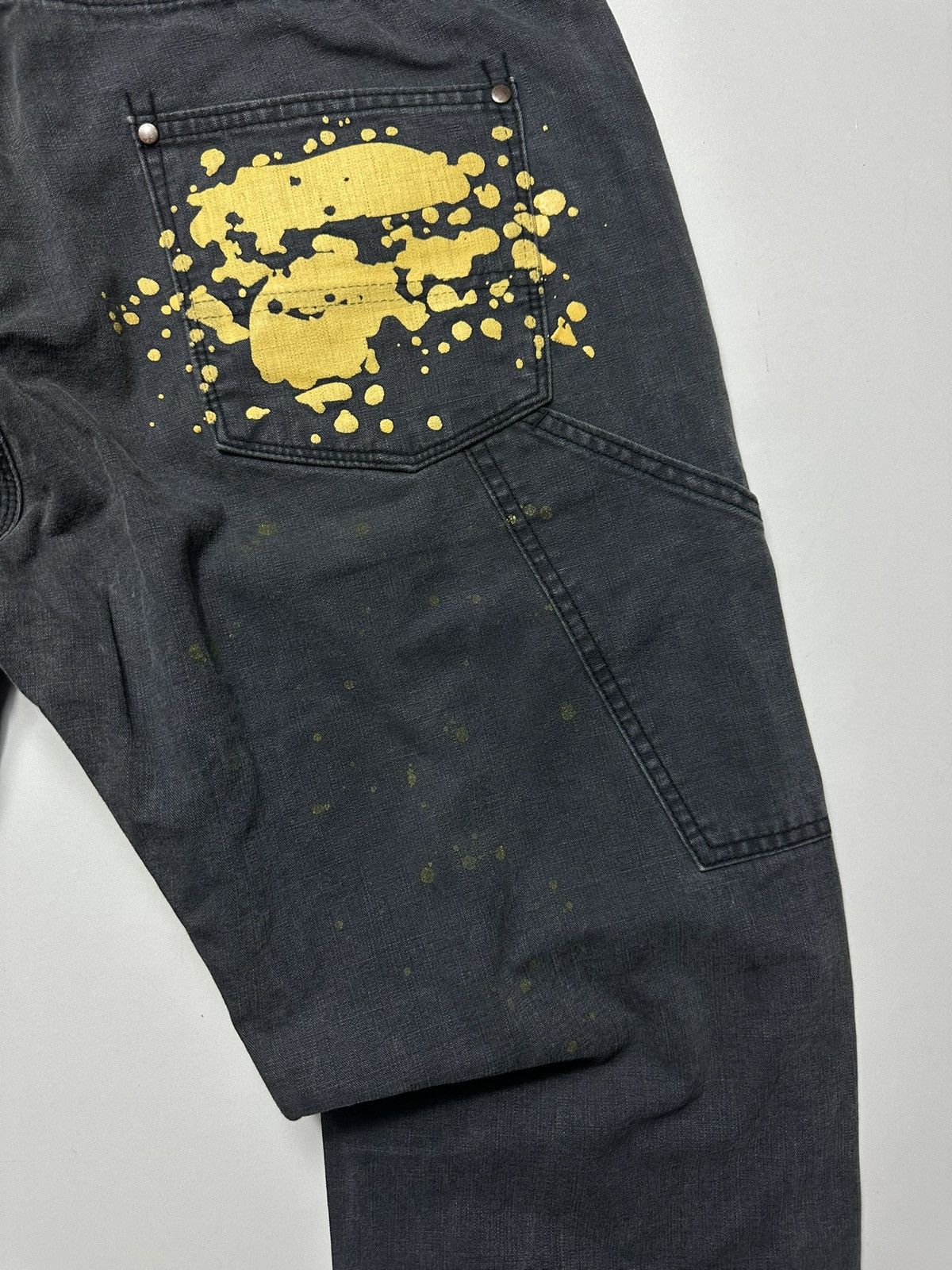 Bape Vintage Bape Workwear Single Knee Pants Size US 36 / EU 52 - 3 Thumbnail