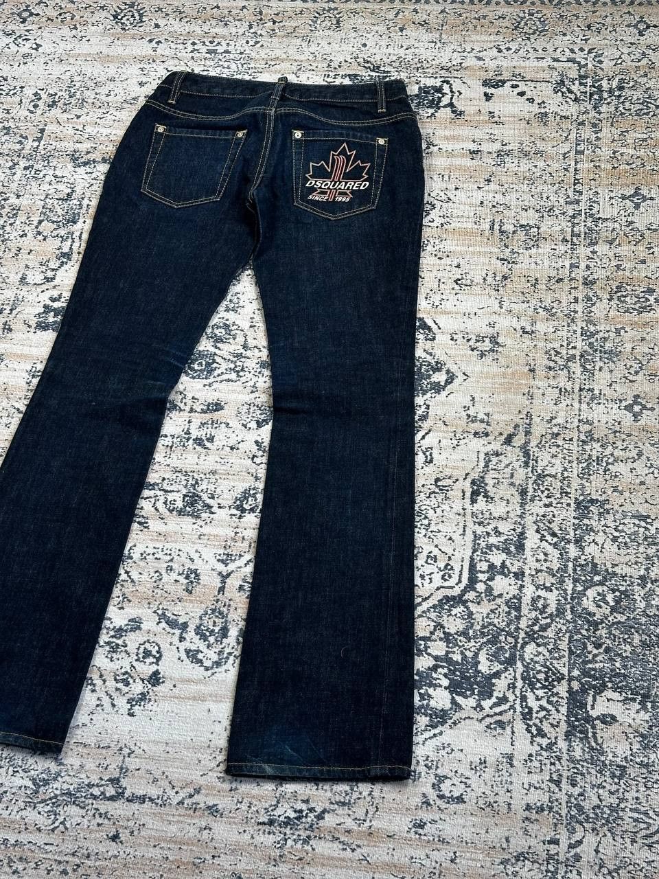 Dsquared2 Dsquared2 Luxury Blue Flared Blue Jeans Size 28" / US 6 / IT 42 - 1 Thumbnail