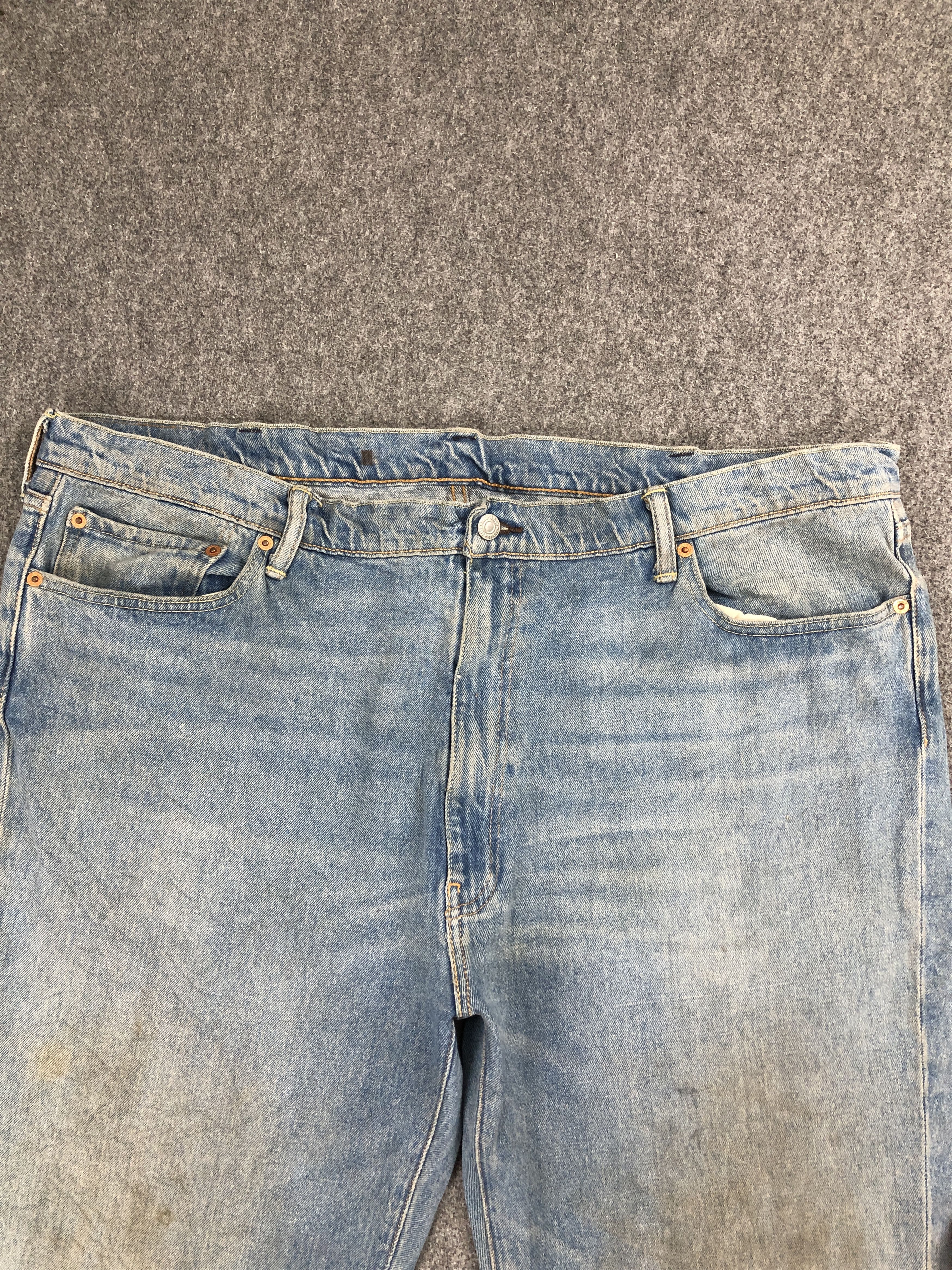 Levi's Dirty Faded Blue Vintage Levi's 541 Jeans DP2254 Size US 43 - 2 Thumbnail
