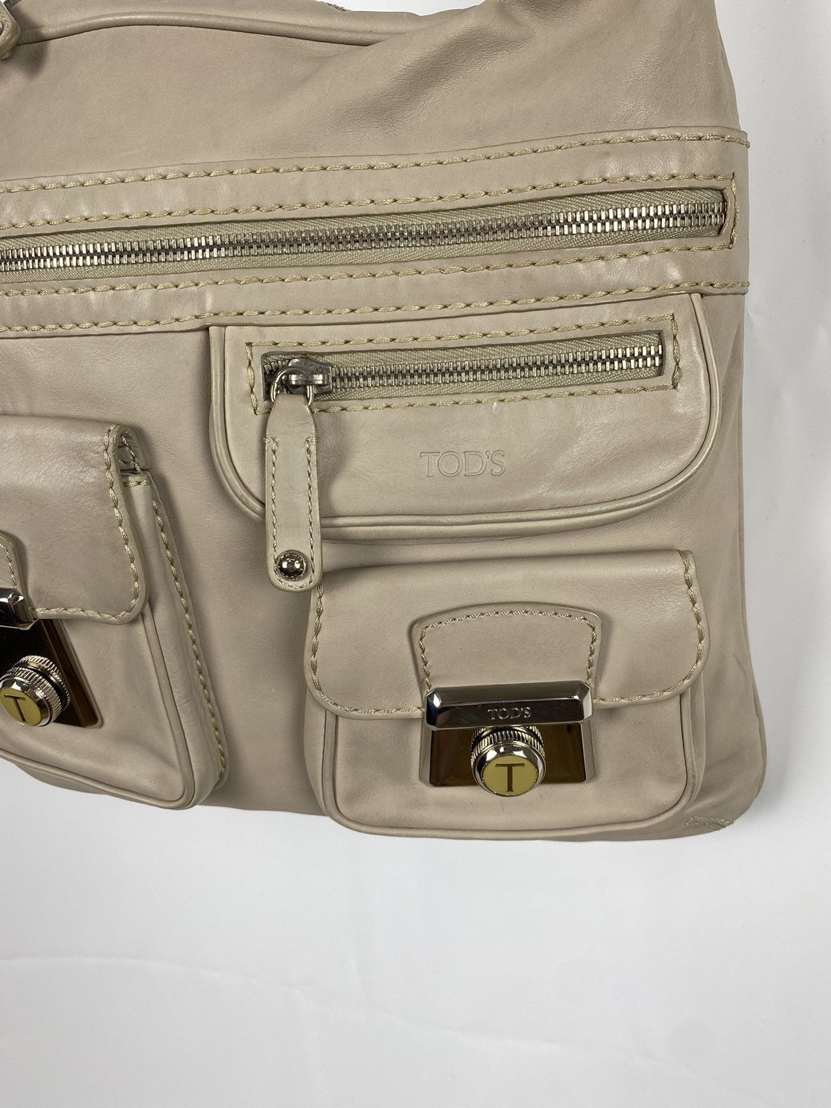 Tod's Tod’s Sacca Handbag Genuine Leather Pockets Bag Size ONE SIZE - 3 Thumbnail