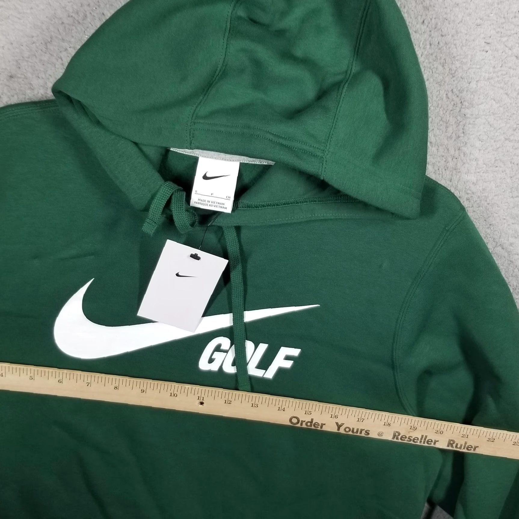 Nike Nike Hoodie Mens Small Green Club Fleece Swoosh Pullover Kangaroo Pocket Size US S / EU 44-46 / 1 - 6 Thumbnail
