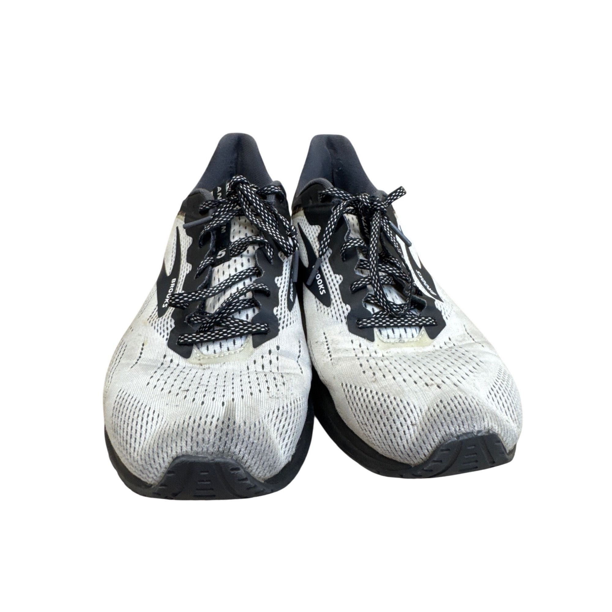 Brooks Brooks Anthem 5 Mens Gray/Black Running Shoes Sneakers Size Size US 11 / EU 44 - 6 Thumbnail