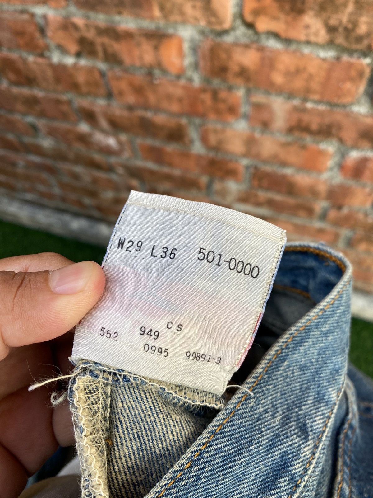 Levi's Vintage Clothing W29x31 vintage levi's 501 made in USA Size US 29 - 7 Thumbnail