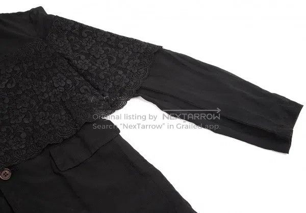 Comme des Garcons Comme Des Garcons 2010 Flower lace layered jacket Size XS / US 0-2 / IT 36-38 - 4 Thumbnail