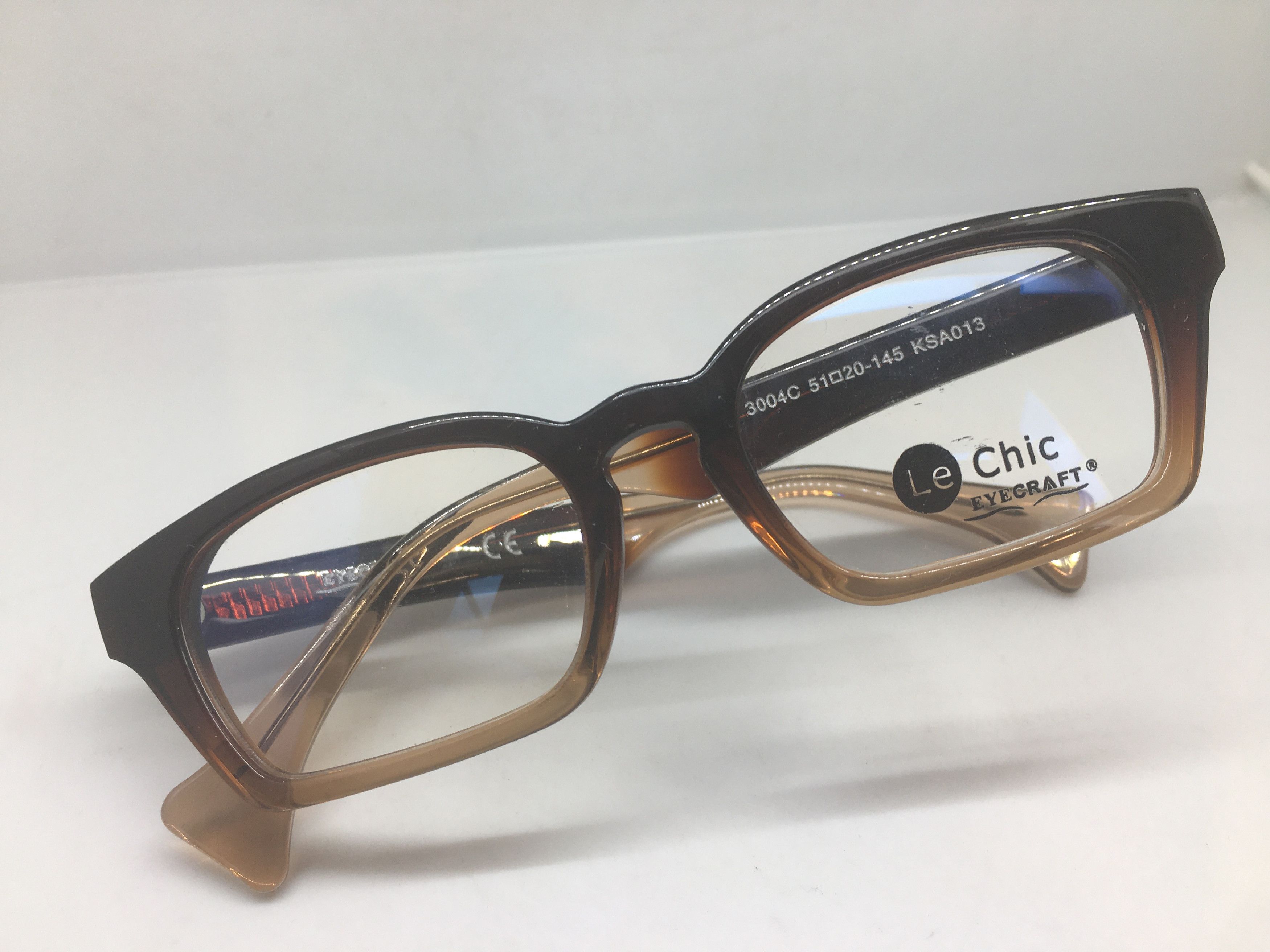 Other EYECRAFT 3004C Red Brown PREPPY Eyeglasses Frame Size ONE SIZE - 5 Thumbnail