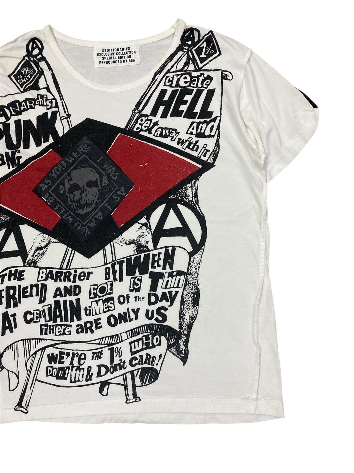 Seditionaries Seditionaries Punk shirt Reproduced by 666 Size US S / EU 44-46 / 1 - 2 Thumbnail