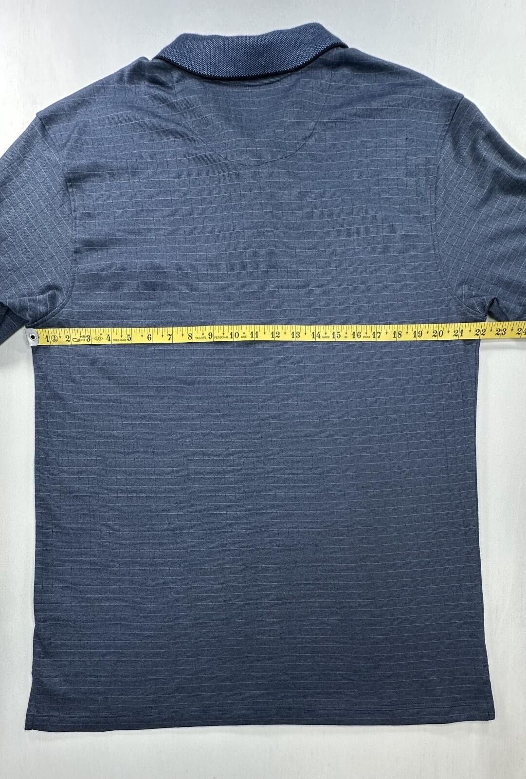 Architect Architect NWT 1/4 Button Striped Polo Shirt Blue Mens XL Size US XL / EU 56 / 4 - 4 Thumbnail