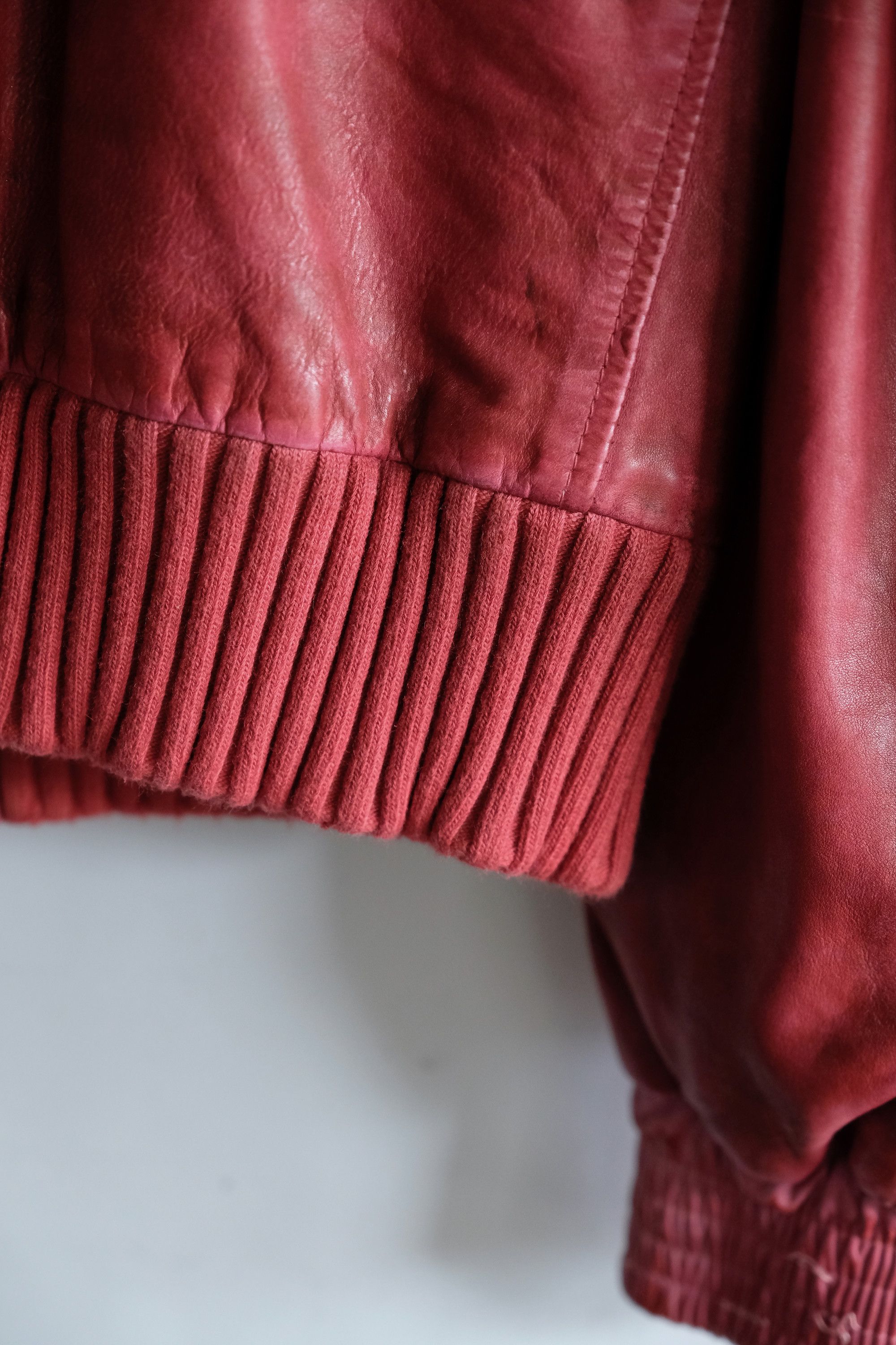 Balmain Balmain Red Leather Jacket SS11 Decarnin Teddy Bomber 48 46 Size US M / EU 48-50 / 2 - 11 Thumbnail