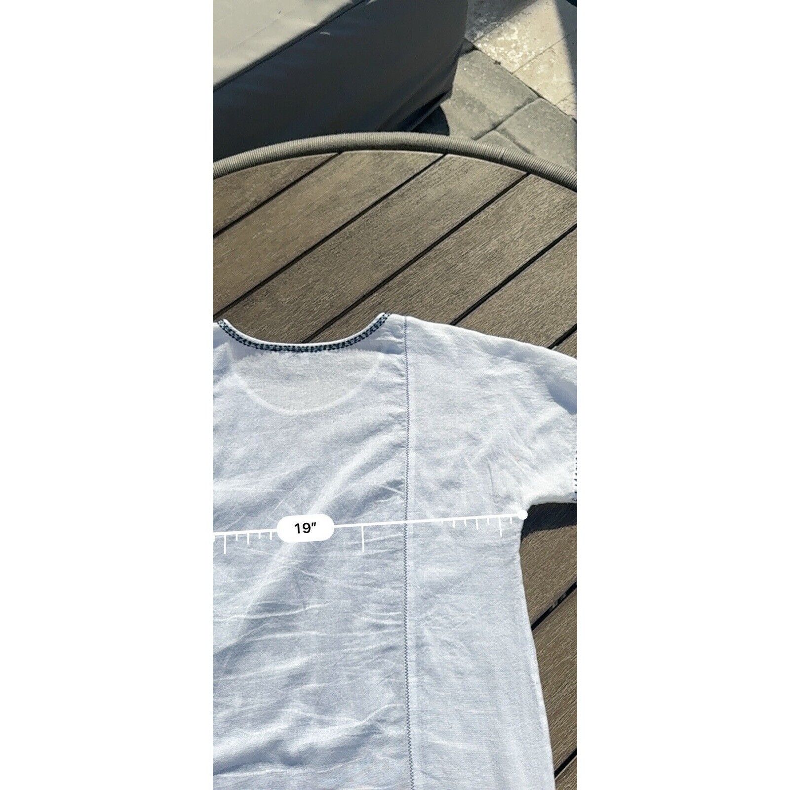 Madewell Madewell Boho cotton hippie embroidered top shirt xs Size XS / US 0-2 / IT 36-38 - 8 Thumbnail