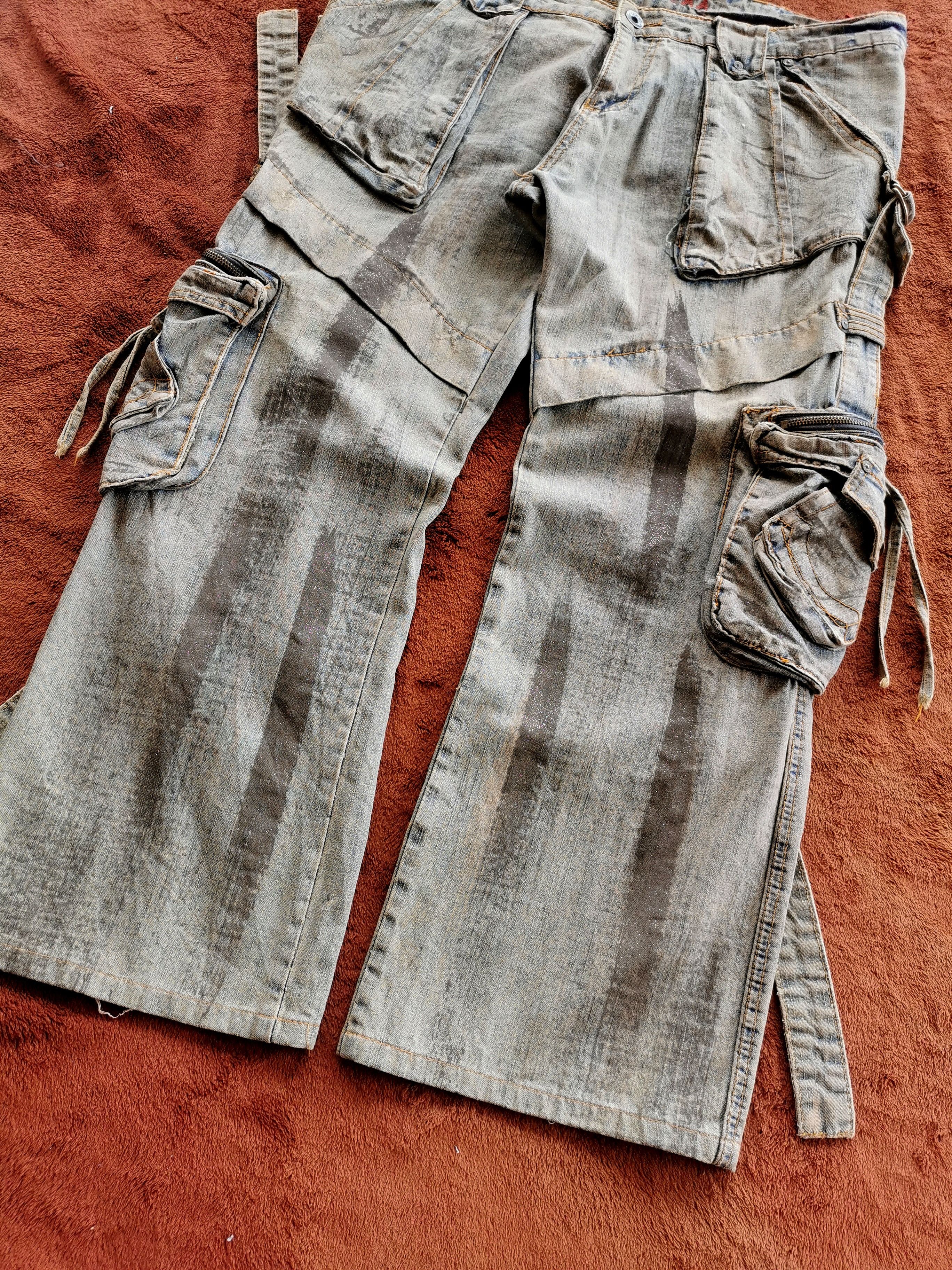 GOA JONEAA BONDAGE MULTIPOCKET DENIM PANTS Size US 38 / EU 54 - 7 Thumbnail