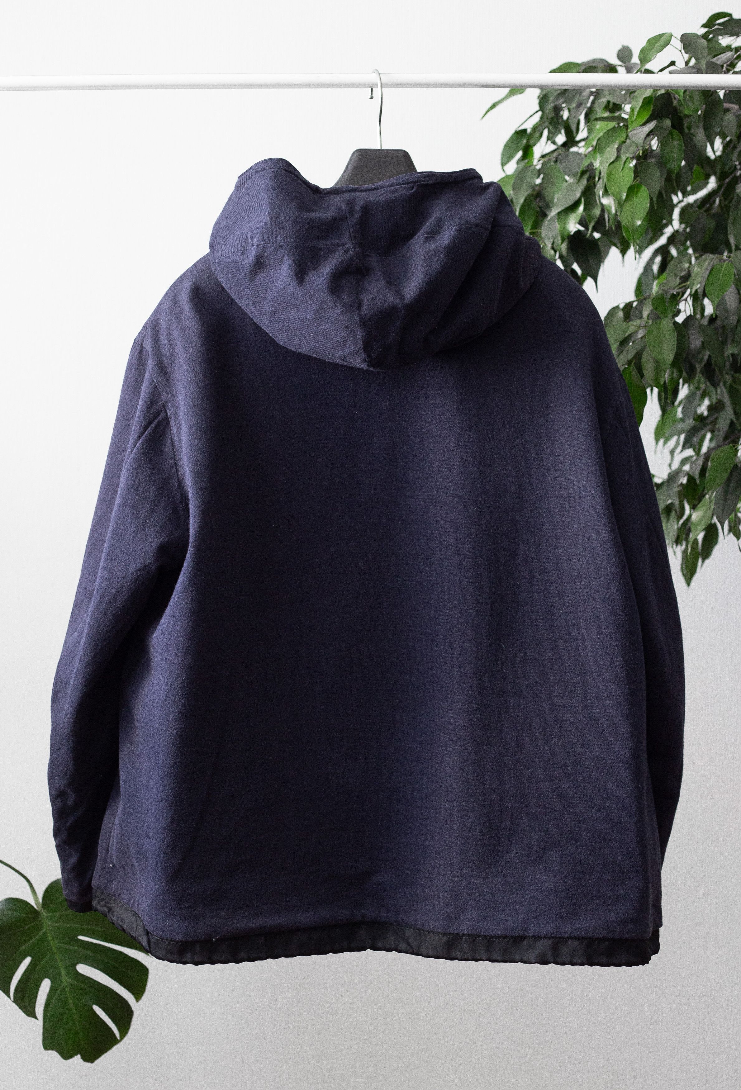 Yohji Yamamoto nylon hooded jacket Size US M / EU 48-50 / 2 - 7 Thumbnail