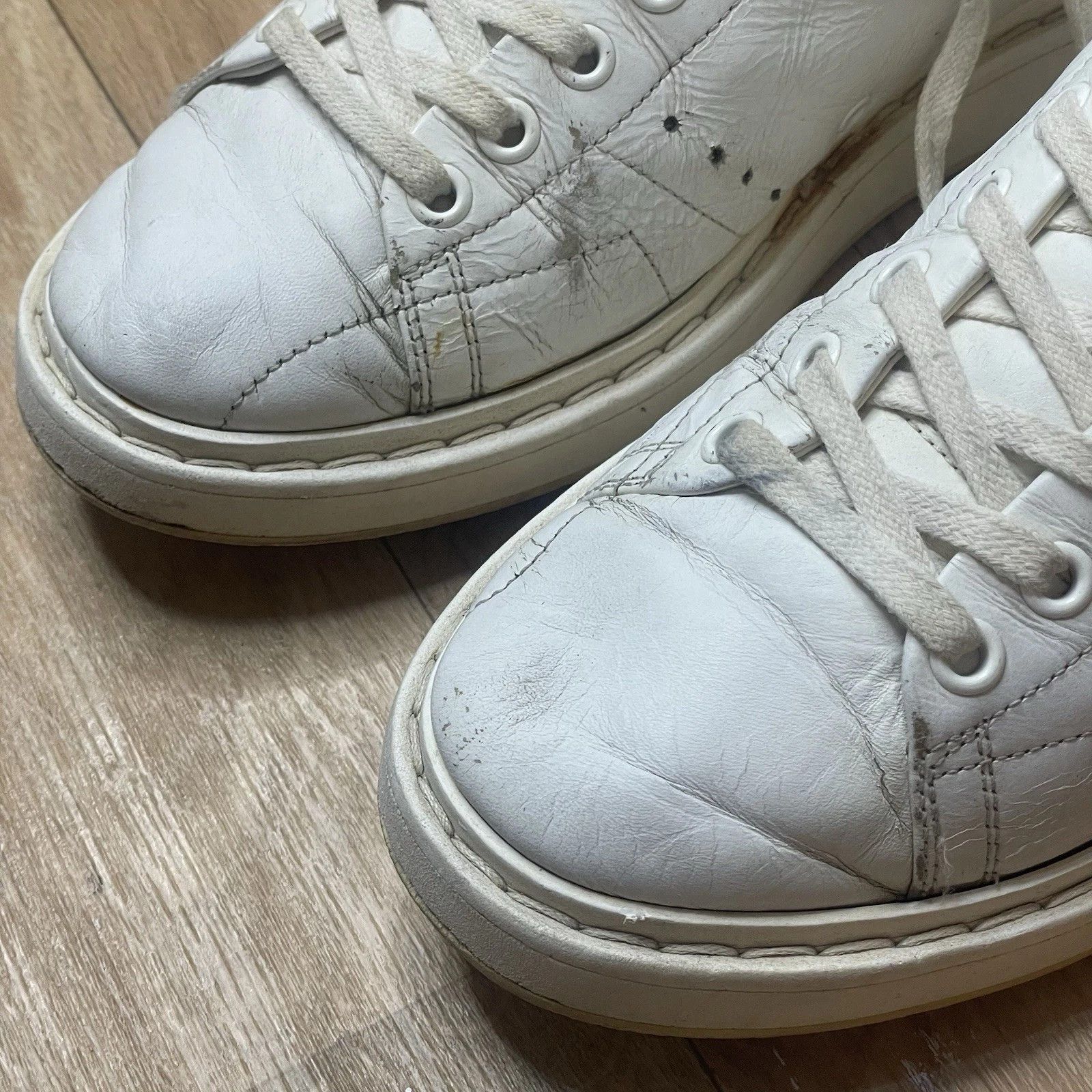 Golden Goose Golden Goose Sneakers STARTER VCE GGDB WHITE Leather low top Size US 8 / IT 38 - 9 Thumbnail