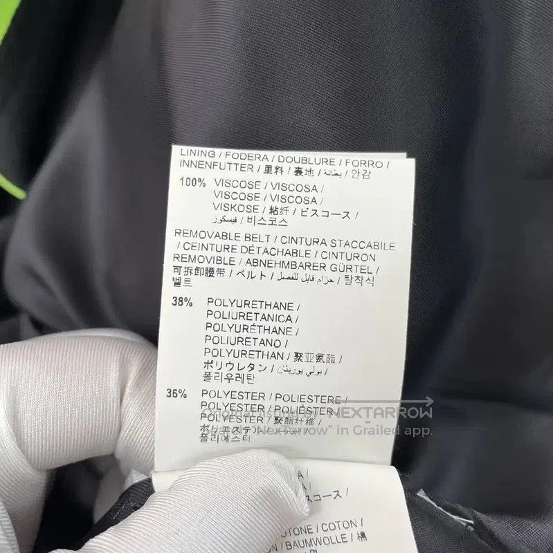 Off-White Off-White Green Plaid Long Coat . Size S / US 4 / IT 40 - 9 Thumbnail