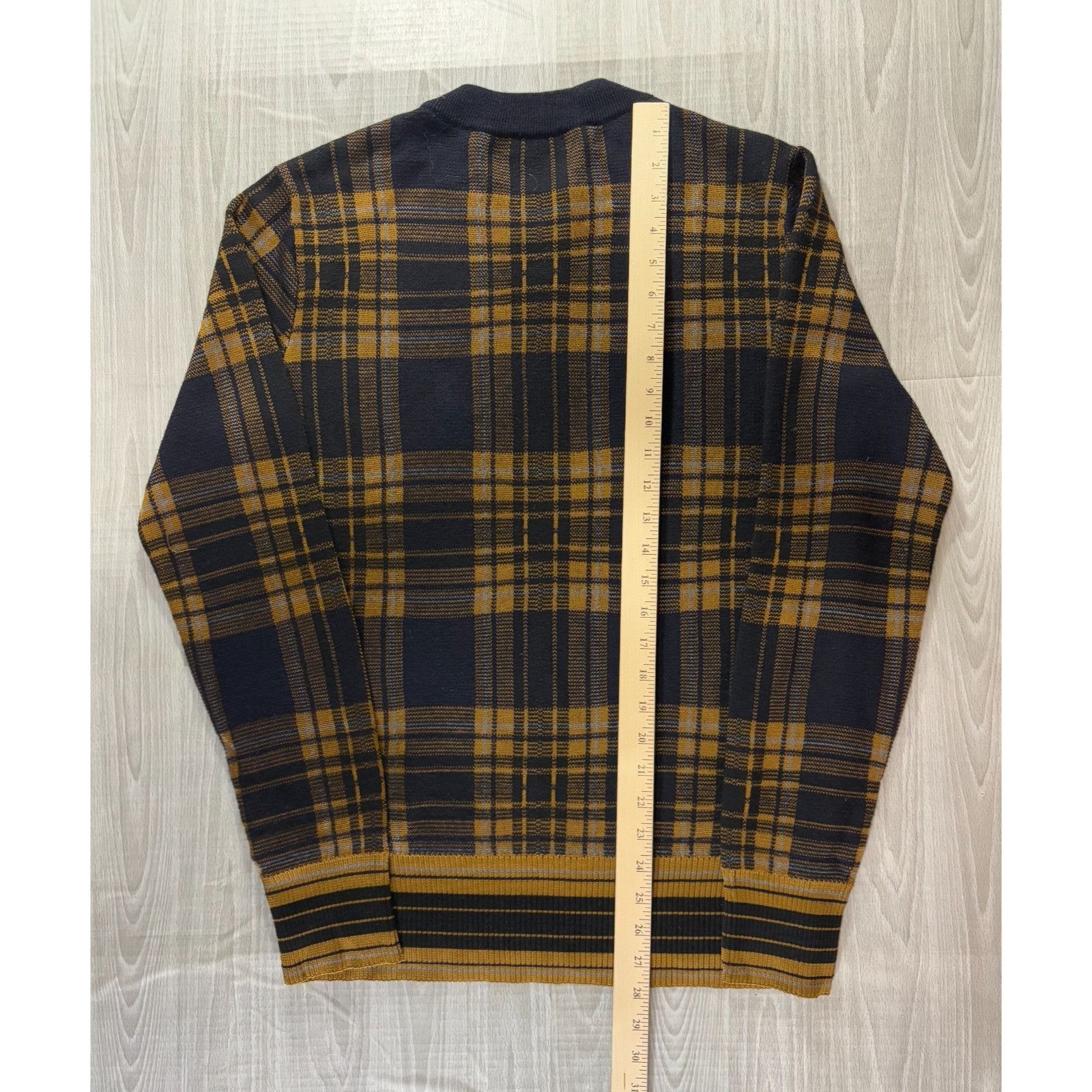 Dries Van Noten Dries Van Noten Merino Wool blend Knit plaid Sweater Size M Size US M / EU 48-50 / 2 - 4 Thumbnail