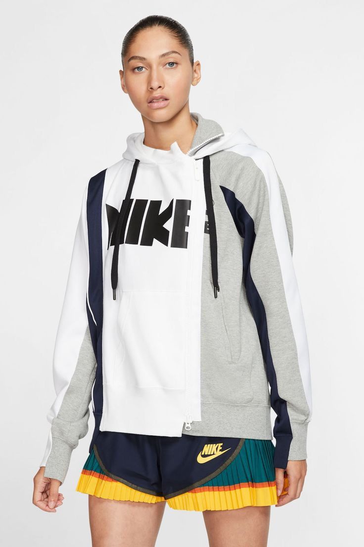 Nike × Sacai Sacai x Nike FW19 Double Zip Hoodie Jacket Size L / US 10 / IT 46 - 11 Thumbnail