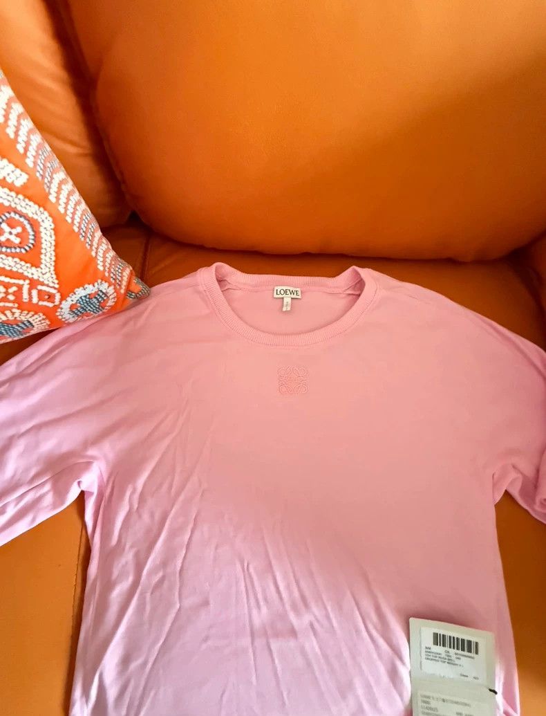 Loewe LOEWE Pink half sleeve Size L / US 10 / IT 46 - 1 Thumbnail