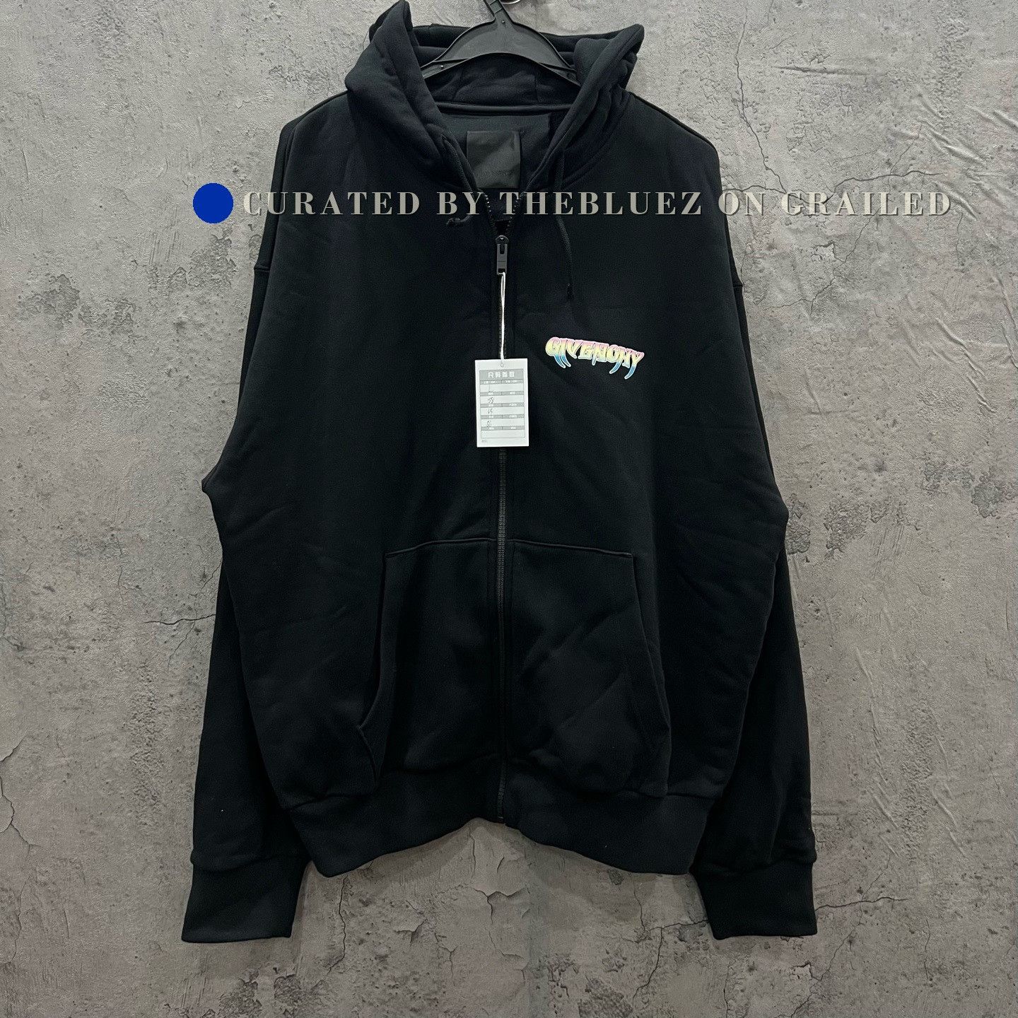 Givenchy Givenchy Hooded Zip Sweatshirt Jacket Size US L / EU 52-54 / 3 - 1 Thumbnail
