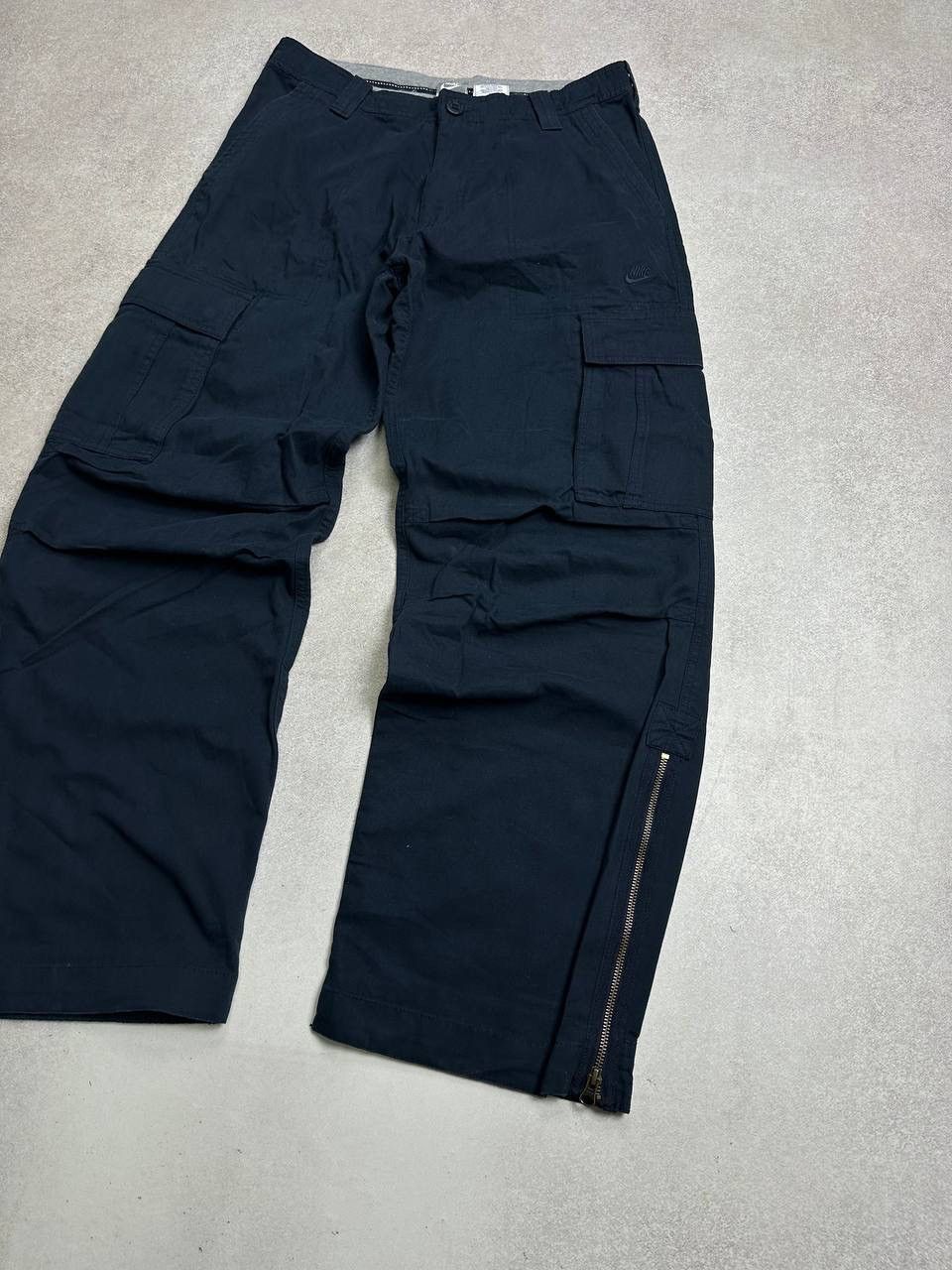 Nike Nike Vintage Cargo Military Brown Pants 33 Size US 33 - 3 Thumbnail