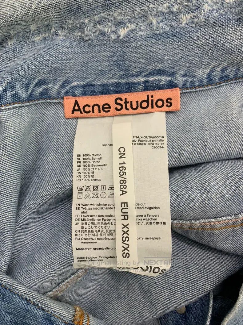 Acne Studios Acne Studios Denim jacket Size US XS / EU 42 / 0 - 4 Thumbnail