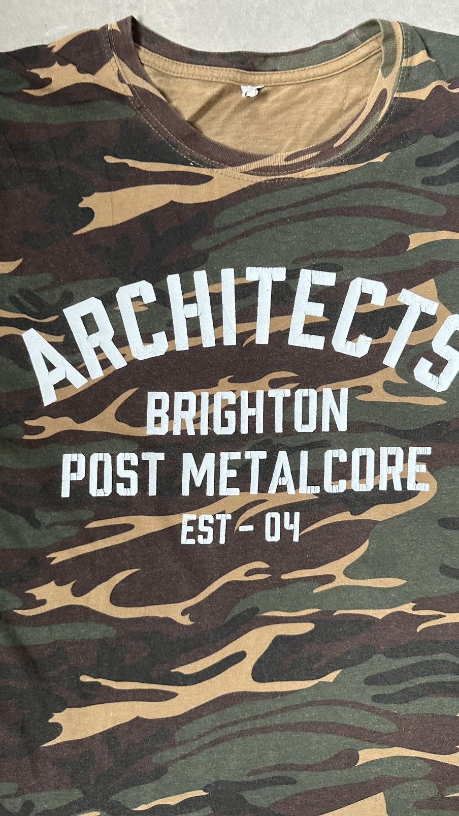 Band Tees VINTAGE ARCHITECTS POST METALCORE TEE Size US L / EU 52-54 / 3 - 2 Thumbnail