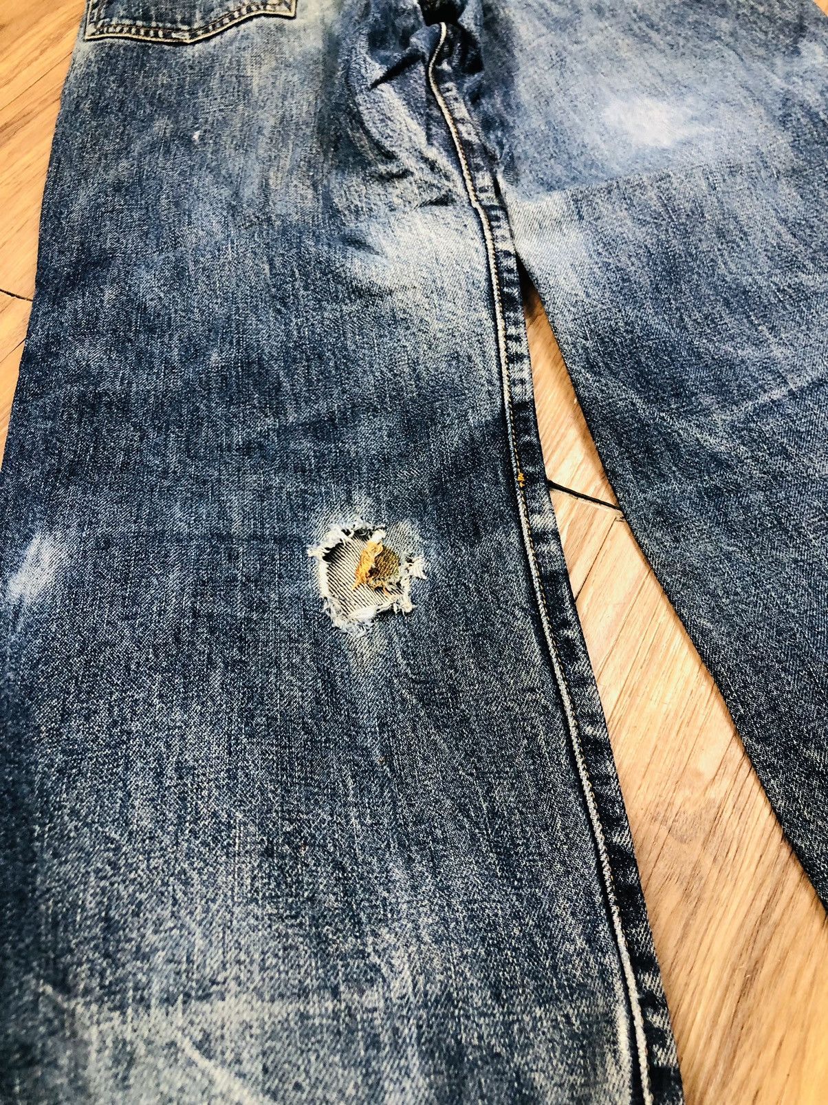 Hanes Hanes Distress Jeans (36) Size US 30 / EU 46 - 20 Thumbnail