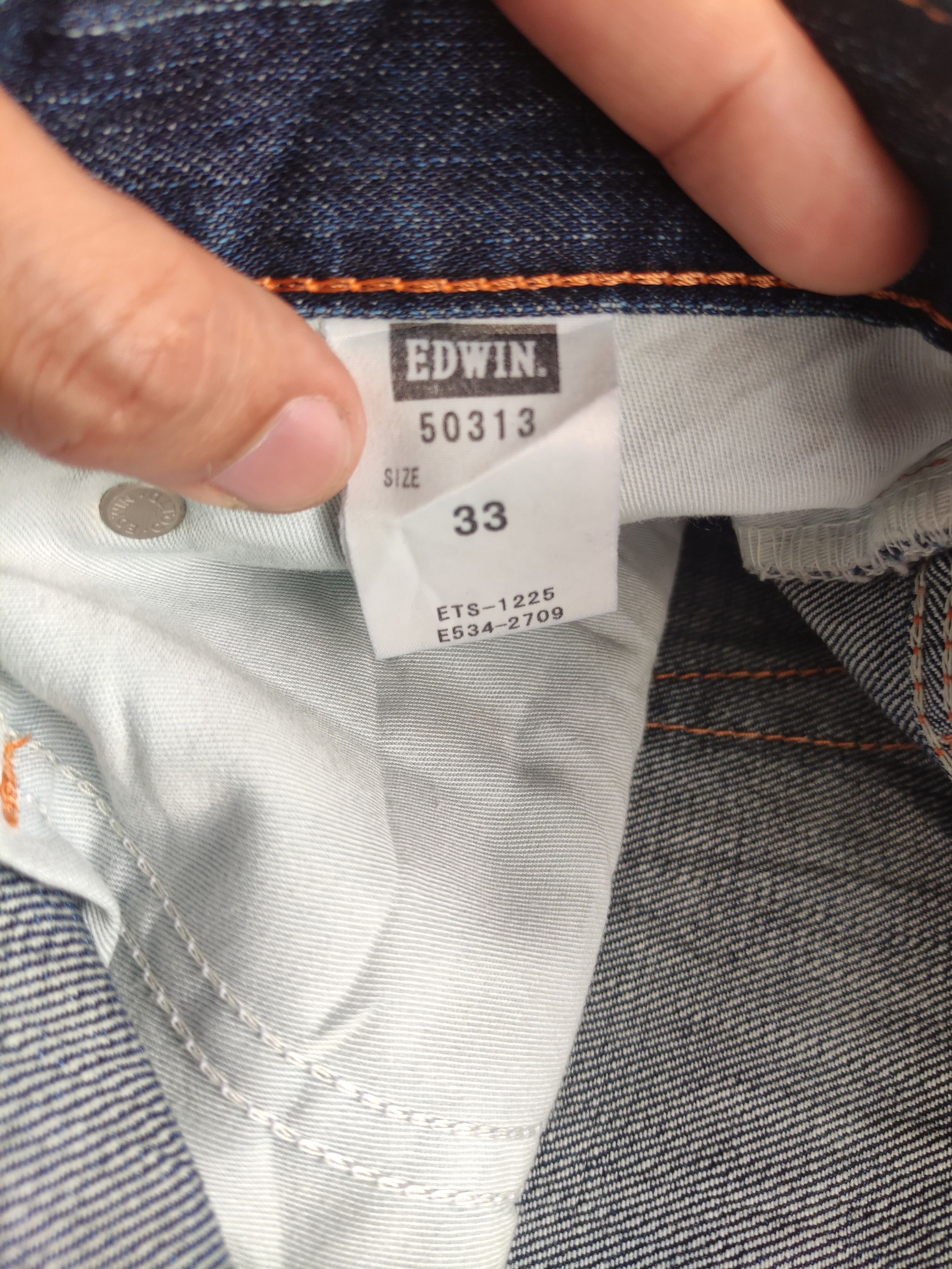 Edwin Vintage Edwin Japan Distressed Faded Denim W36 Size US 36 / EU 52 - 7 Thumbnail