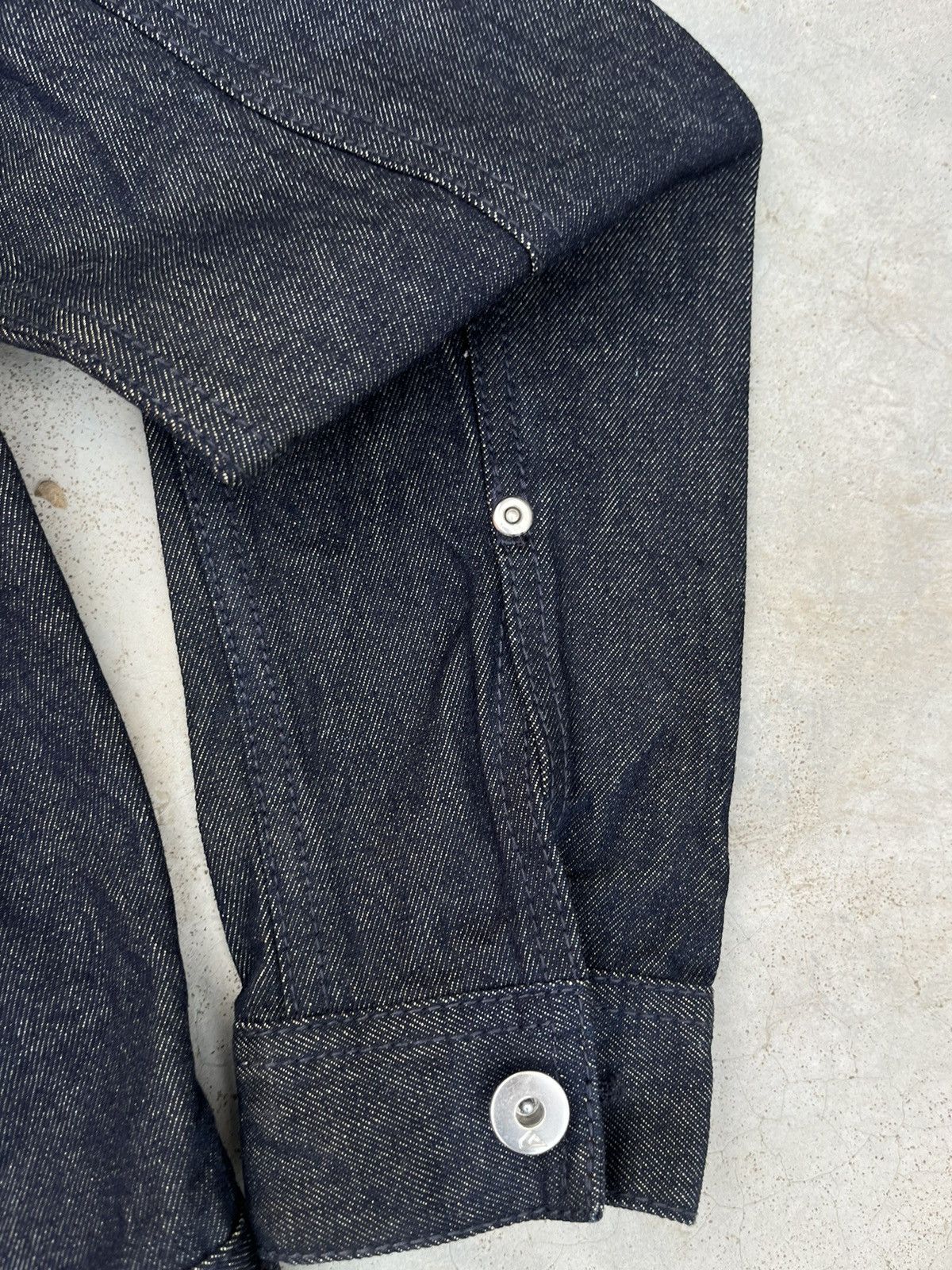 Quiksilver × Vintage VINTAGE RAW QUICKSILVER DENIM JACKET Size US XXS / EU 40 - 13 Thumbnail