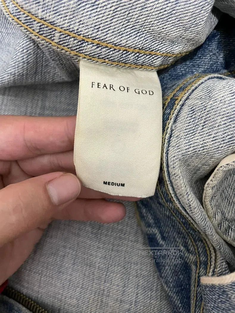 Fear of God Fear of God 5th Splatter Denim Jacket. Size US M / EU 48-50 / 2 - 4 Thumbnail