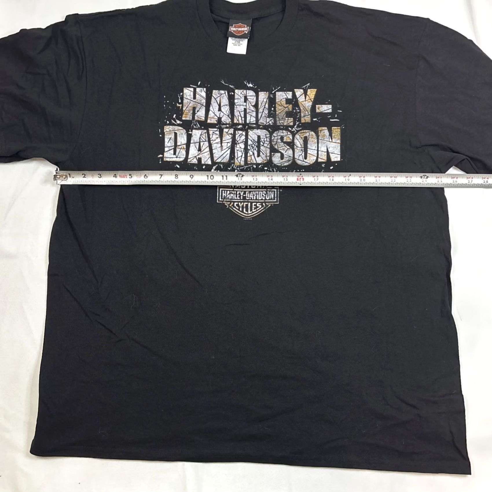 Harley Davidson Harley-Davidson Shirt Adult 2XL Black Motorcycle Logo Biker Men's 2019 Shirt Size US XXL / EU 58 / 5 - 5 Thumbnail