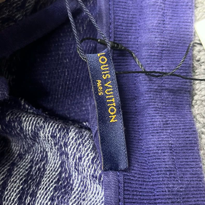 Louis Vuitton Louis Vuitton size xl Blue Full Logo Cashew Loose Tie-Dye C Size US 28 / EU 44 - 4 Thumbnail