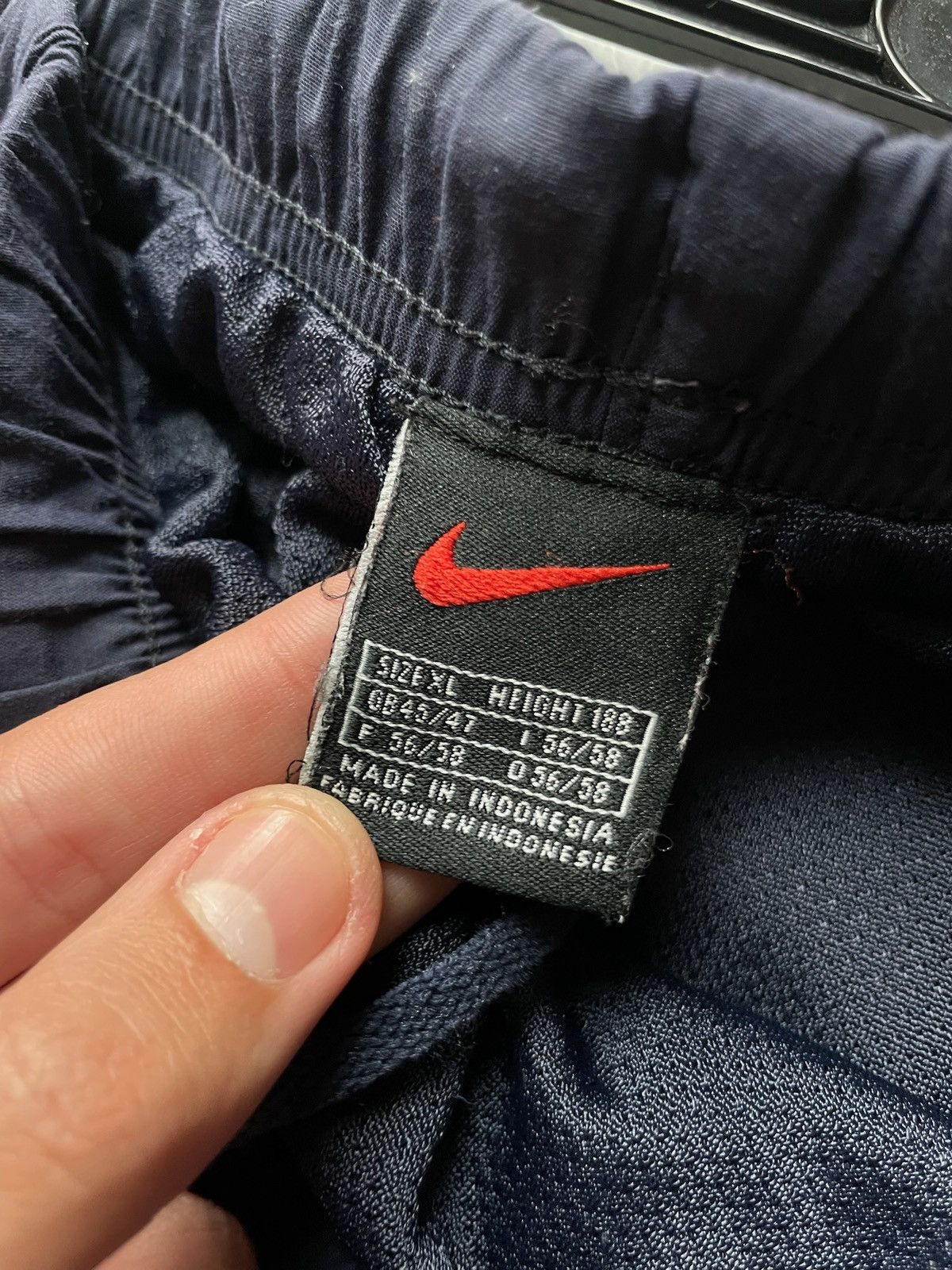 Nike × Vintage Vintage Nike joggers pants size XL logo drill Y2K Size US 36 / EU 52 - 3 Thumbnail