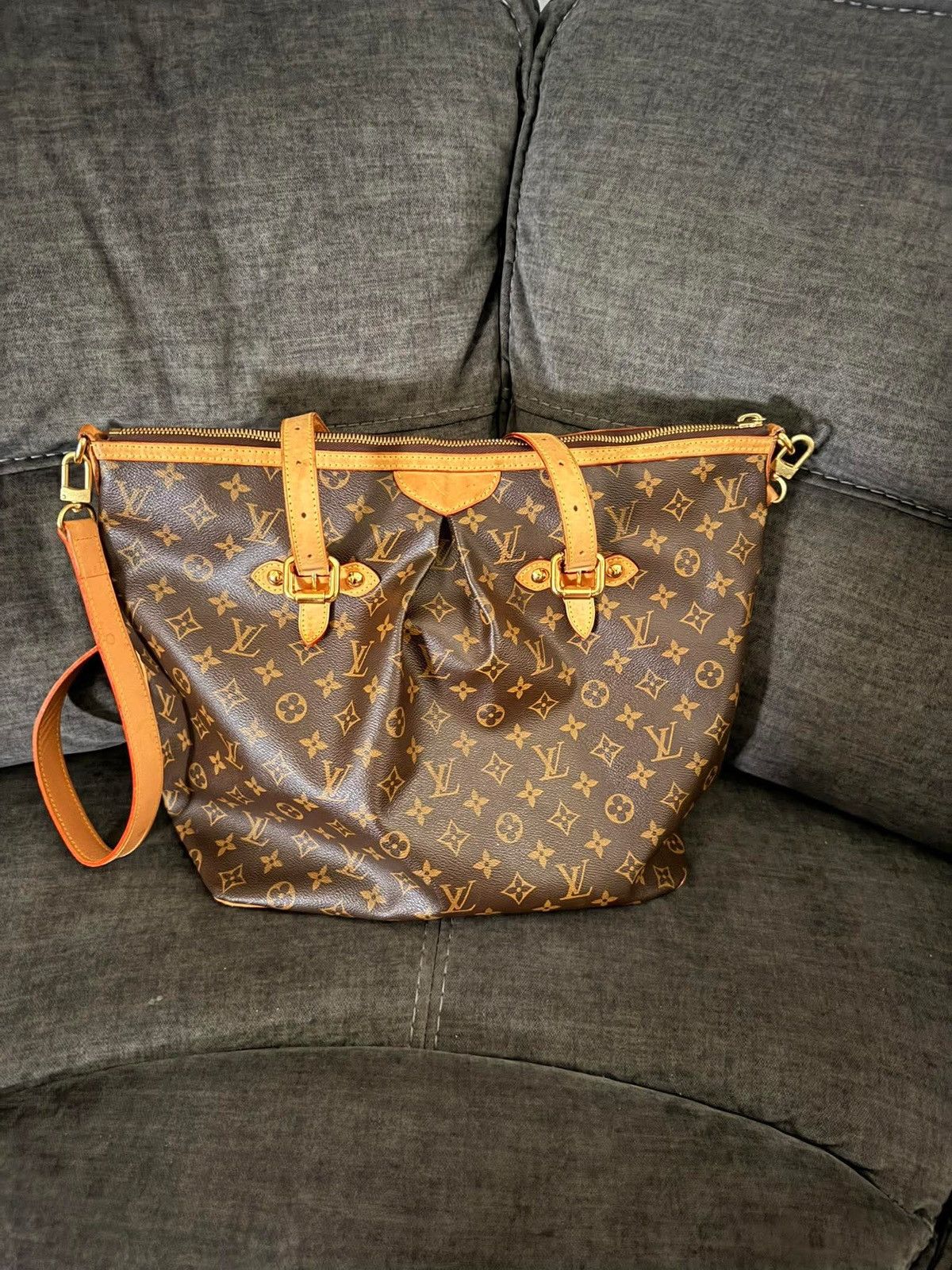 Louis Vuitton Louis Vuitton Palermo Tote Bag Size ONE SIZE - 1 Thumbnail