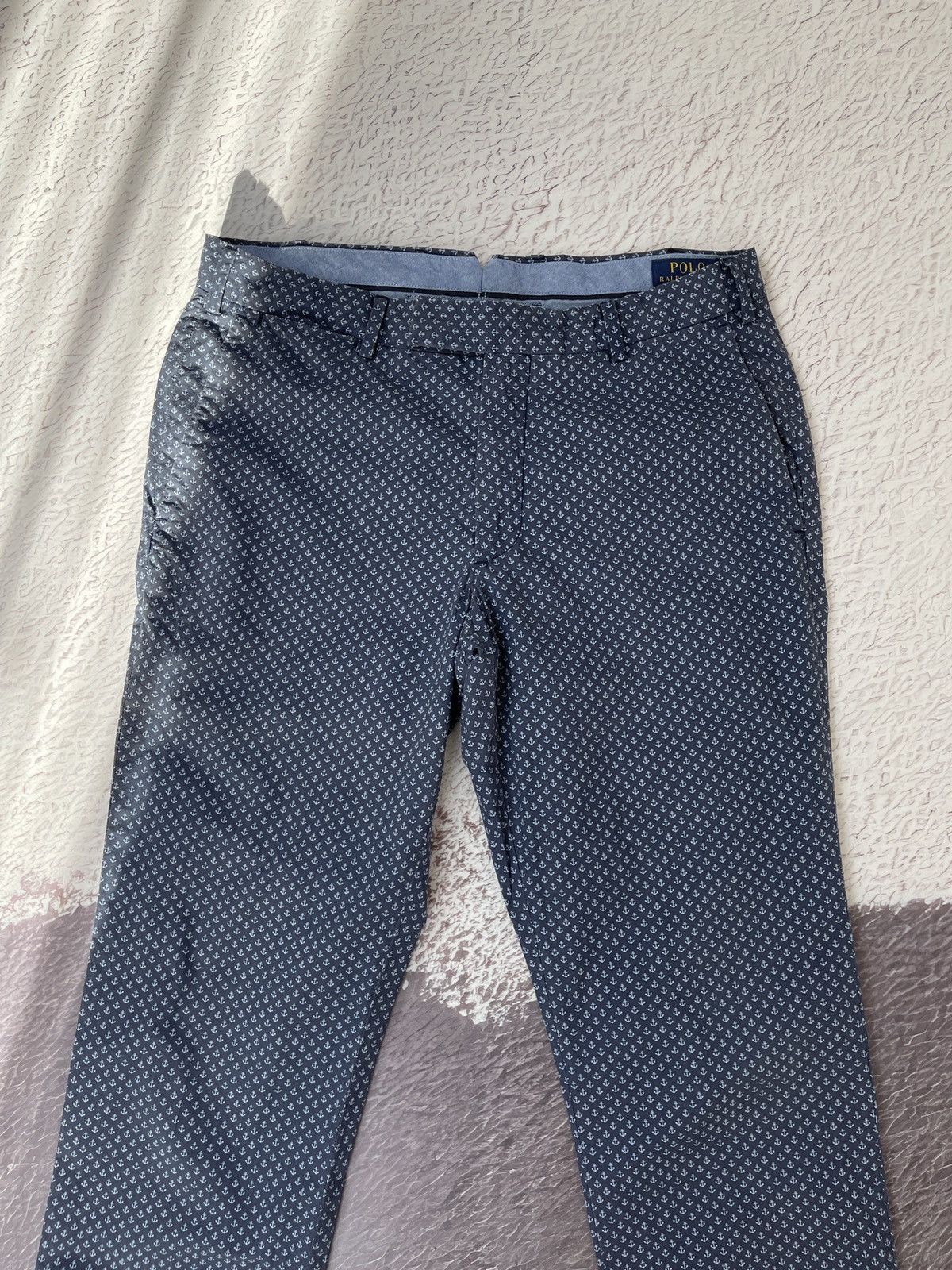 Polo Ralph Lauren Polo Ralph Lauren anchor pattern chino pants lightweight Size US 30 / EU 46 - 6 Thumbnail