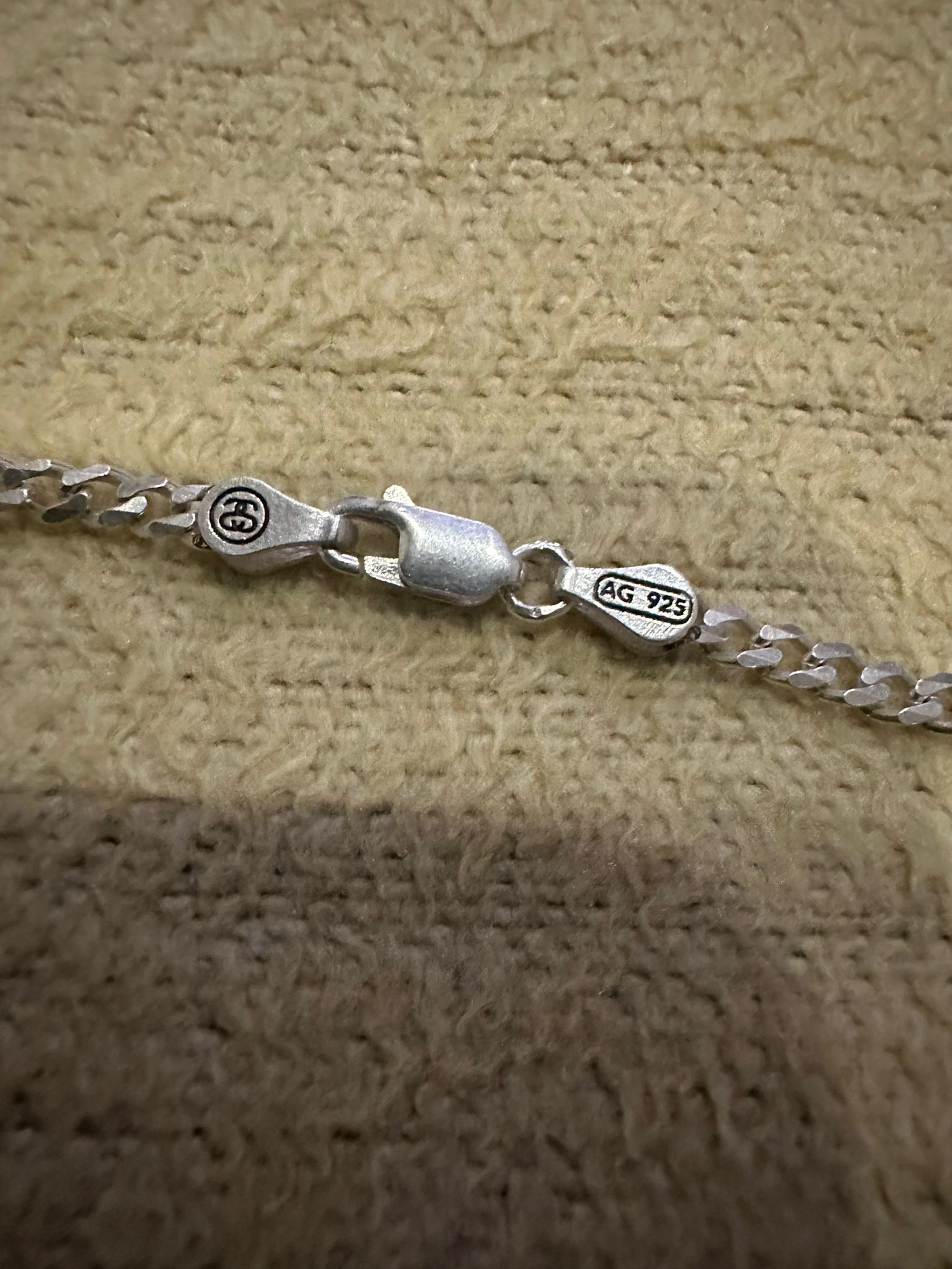Jewelry × Stussy CC000021 Stussy Swirly S Chain Sterling in Silver in White Size ONE SIZE - 5 Thumbnail
