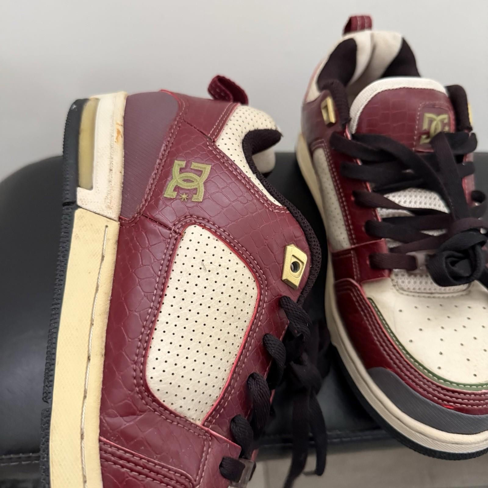 DC DC Shoes Premier SN Oxblood Men 8.5 Rare Sneakers Y2K HO’08 Size US 8.5 / EU 41-42 - 8 Thumbnail